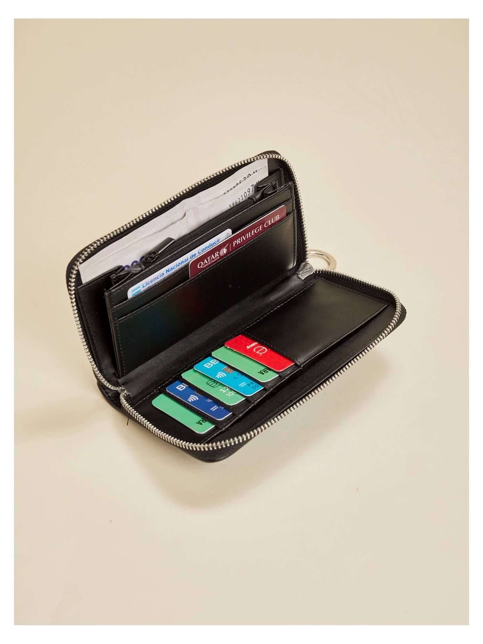 Billetera Luisa Negro