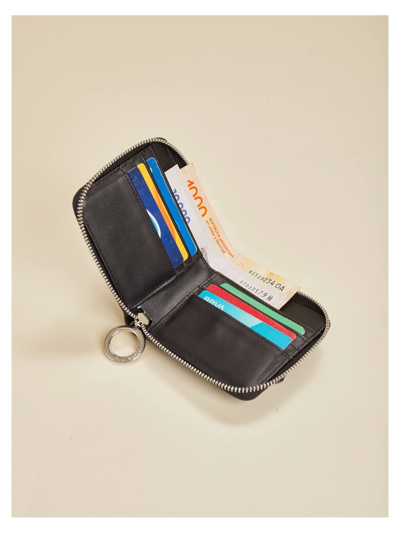 Billetera Mini Luisa Negro