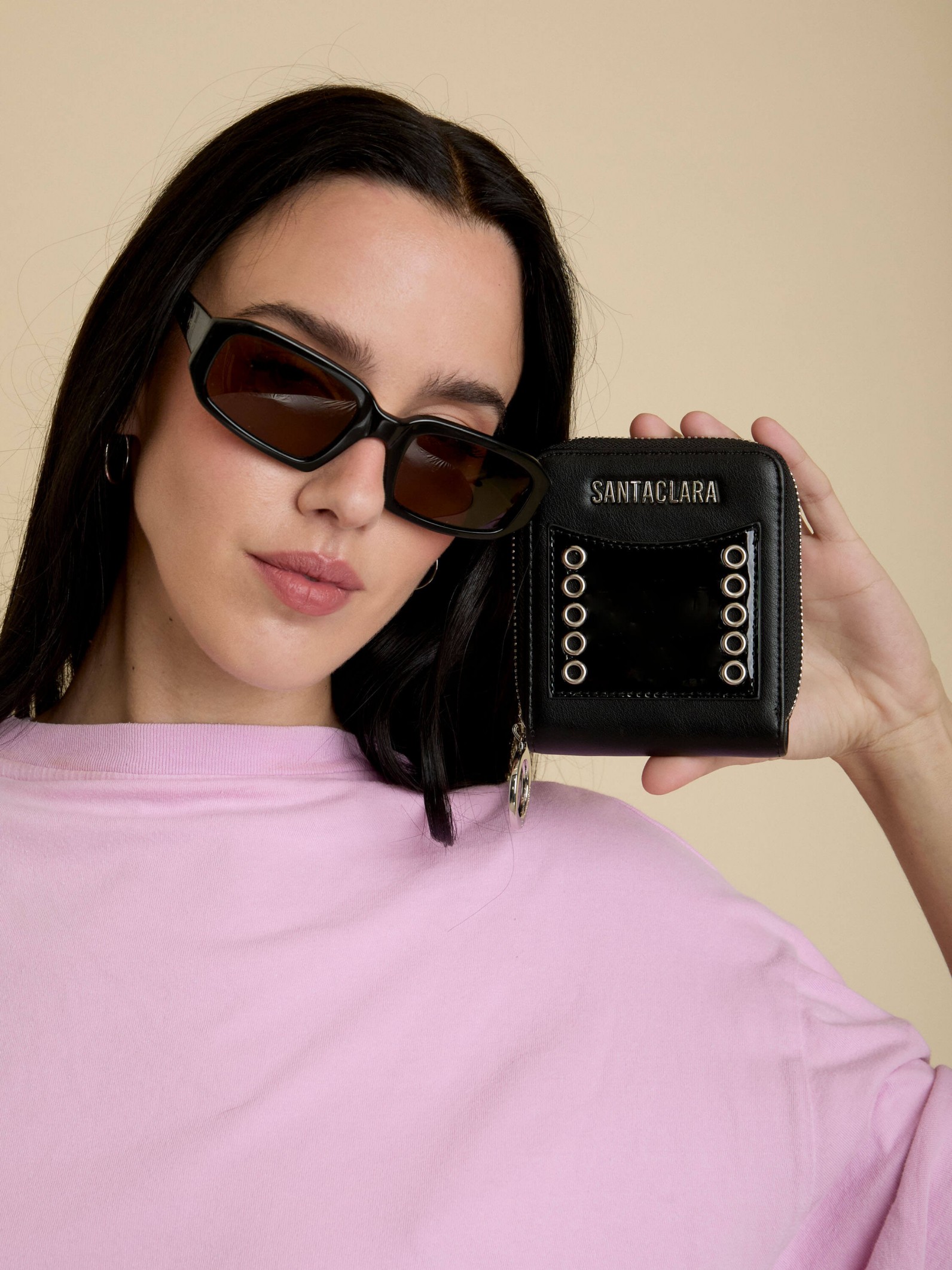 Billetera Mini Luisa Negro