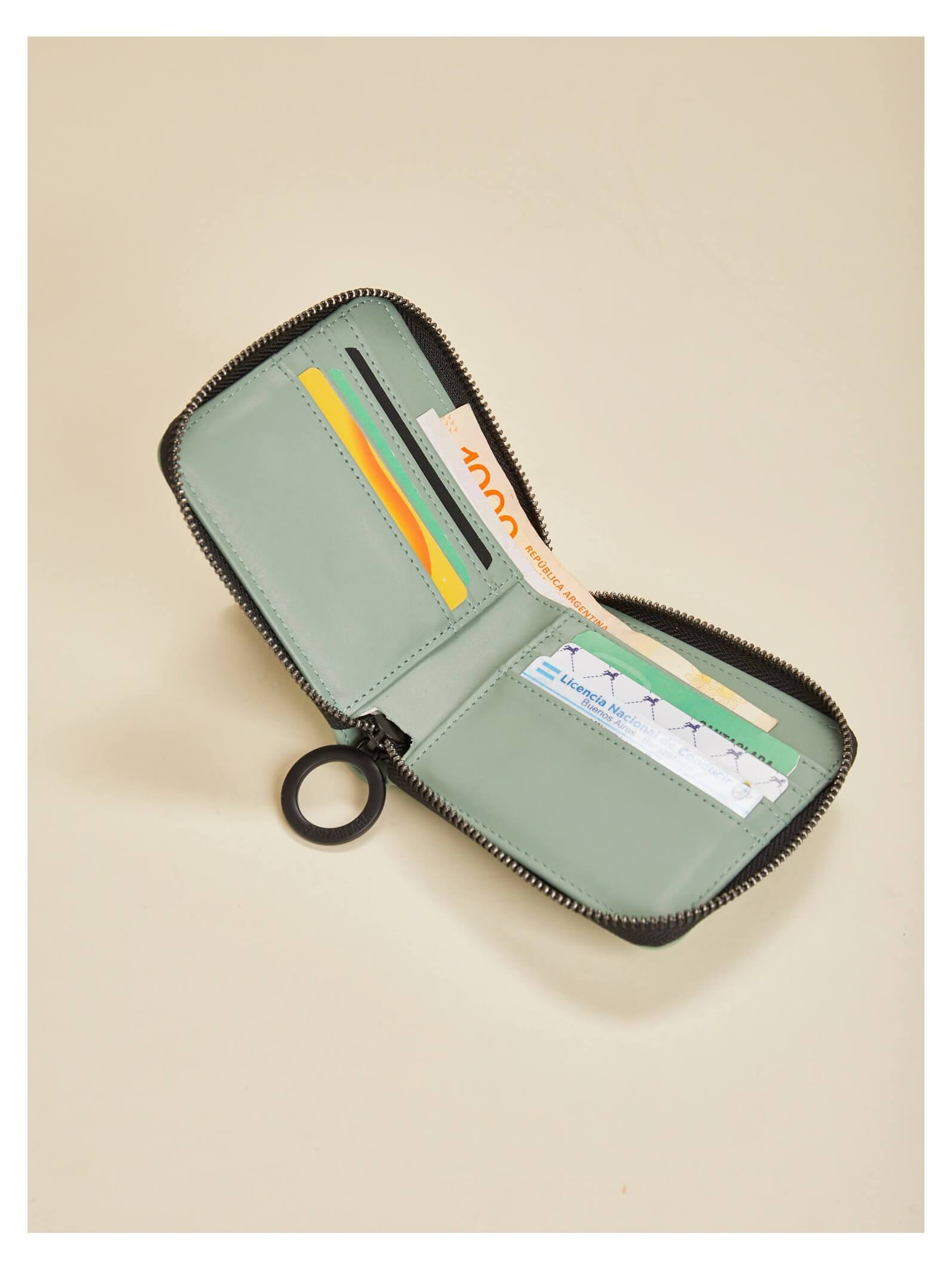 Billetera Mini Luisa Menta