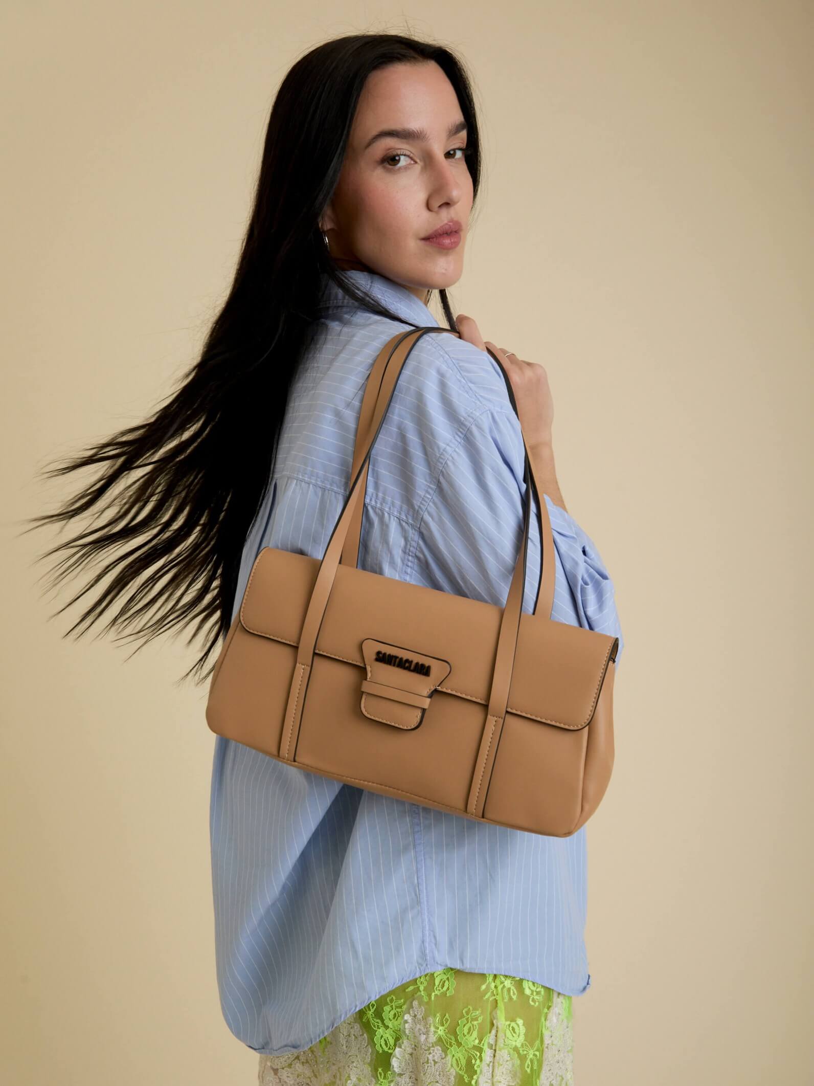 Cartera Vinta Camel
