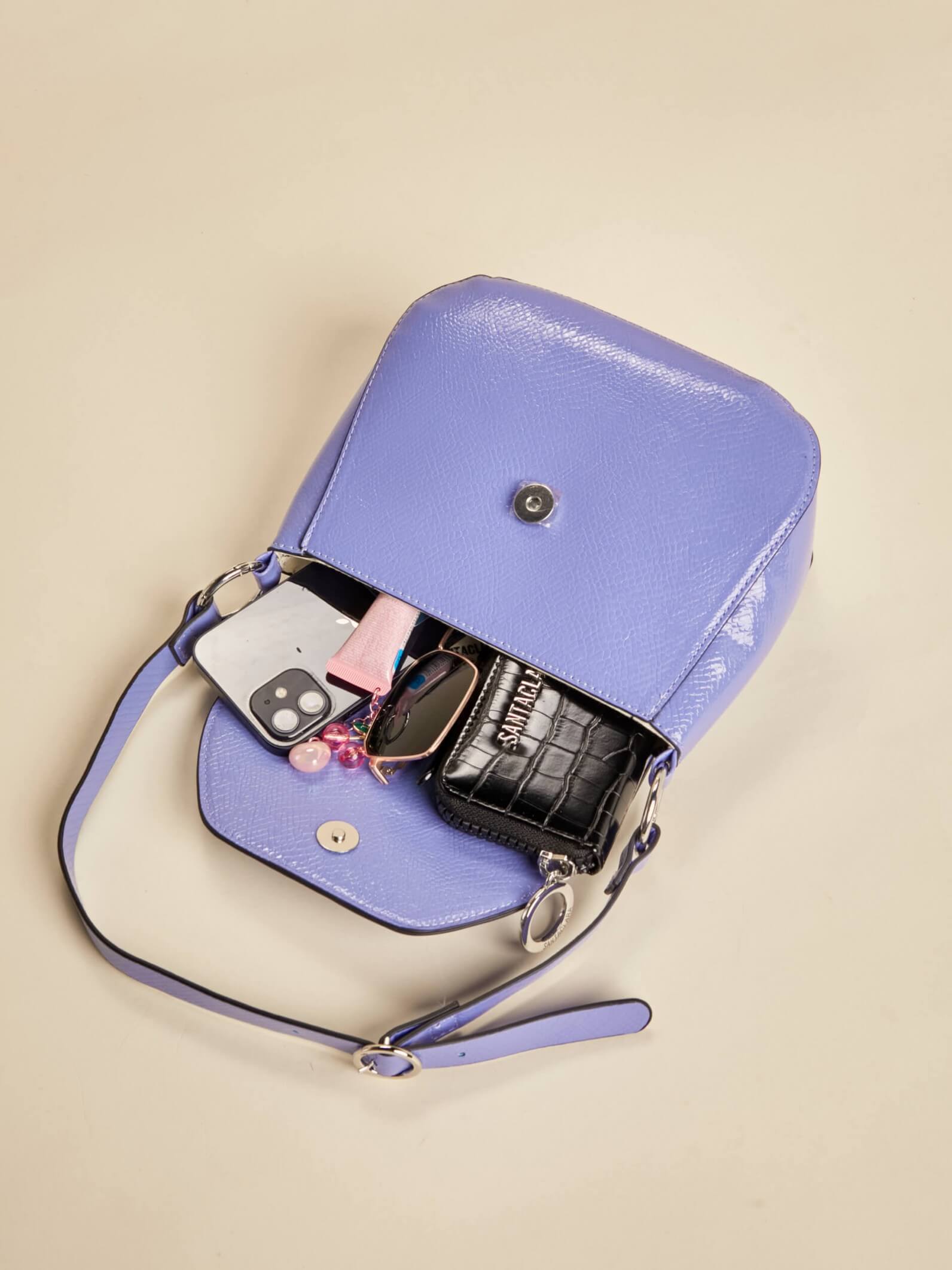 Minibag Debora Azul Lavanda