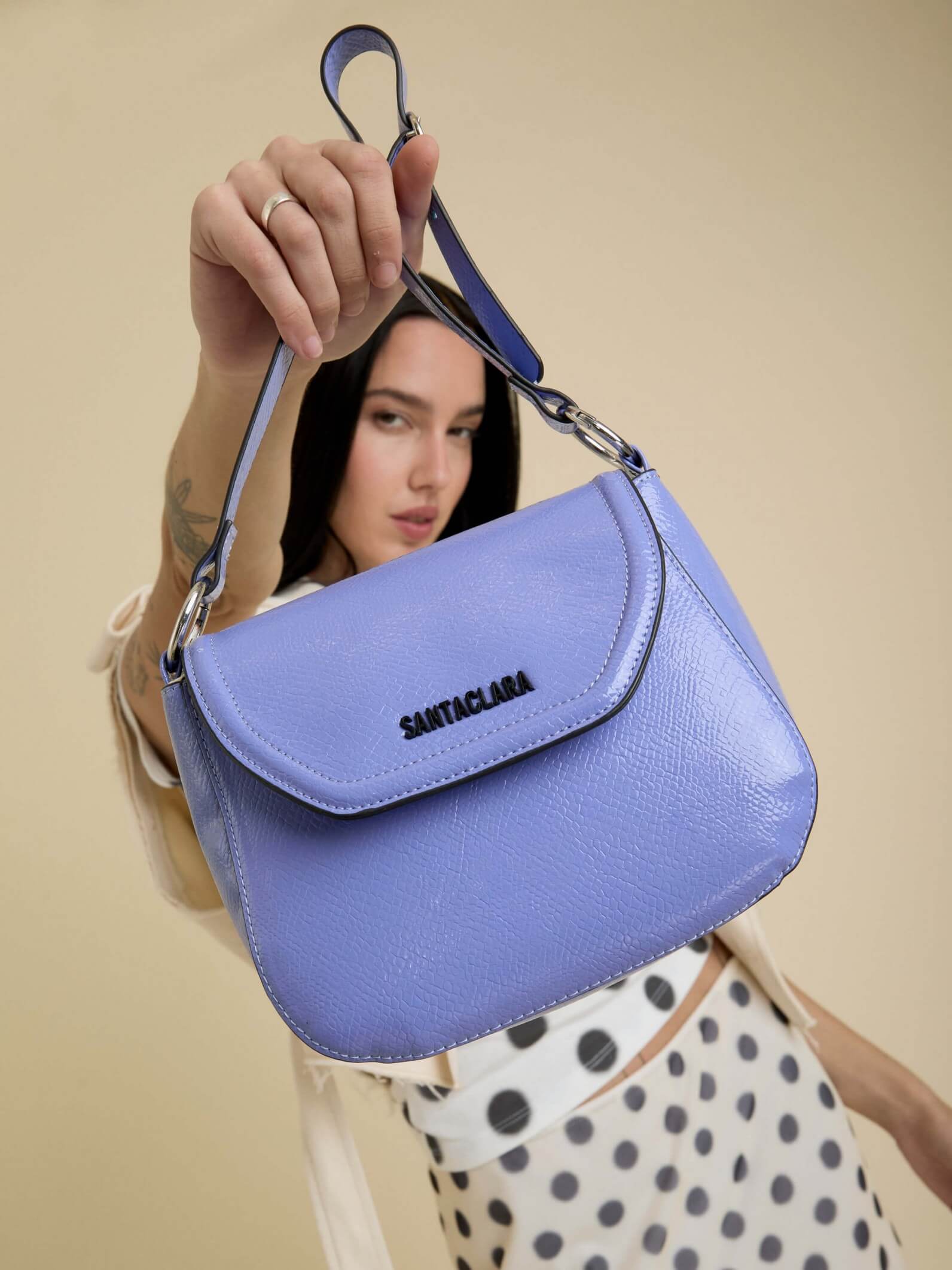 Minibag Debora Azul Lavanda