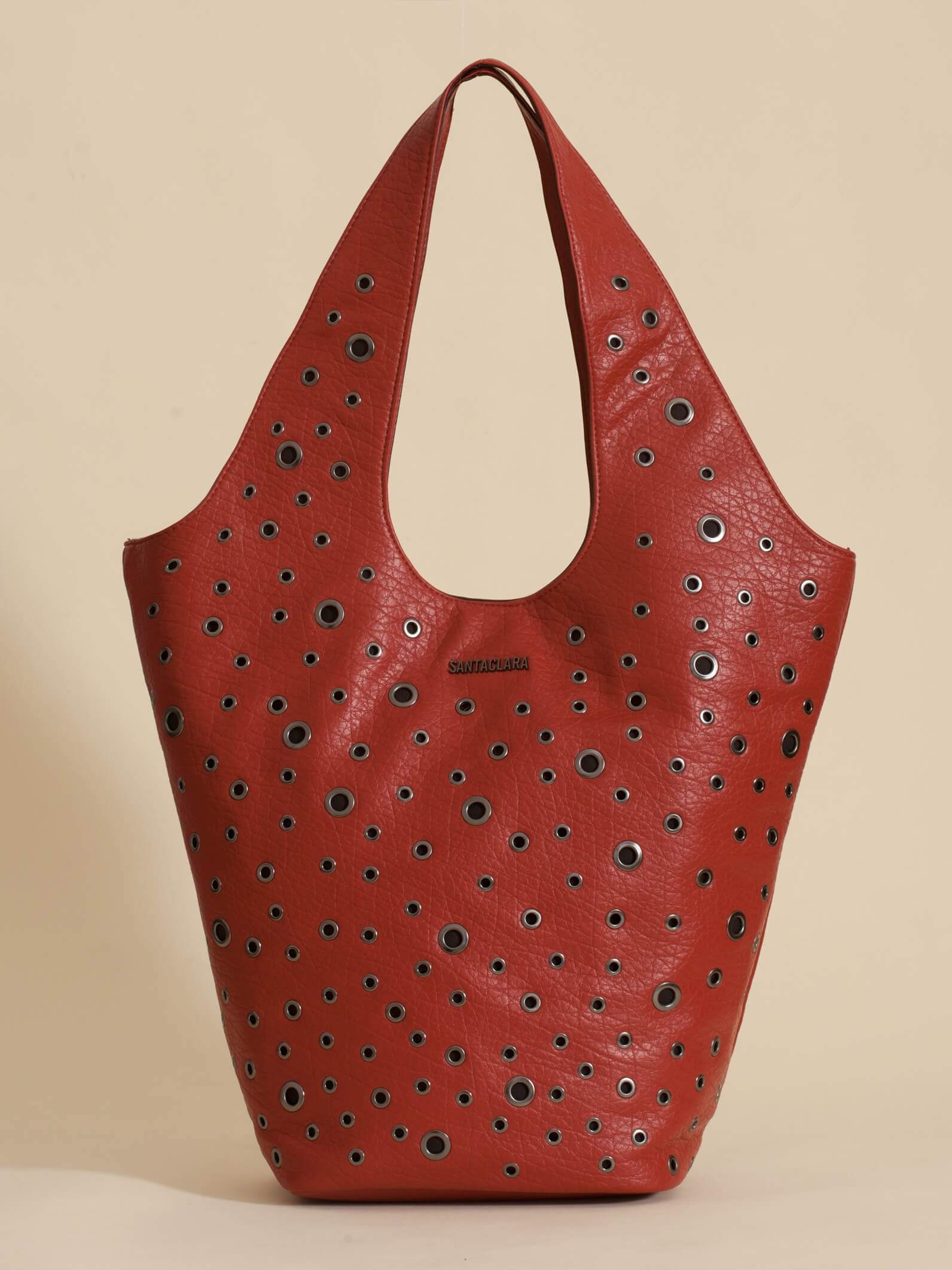 Cartera Shopper Brava Rojo Oscuro