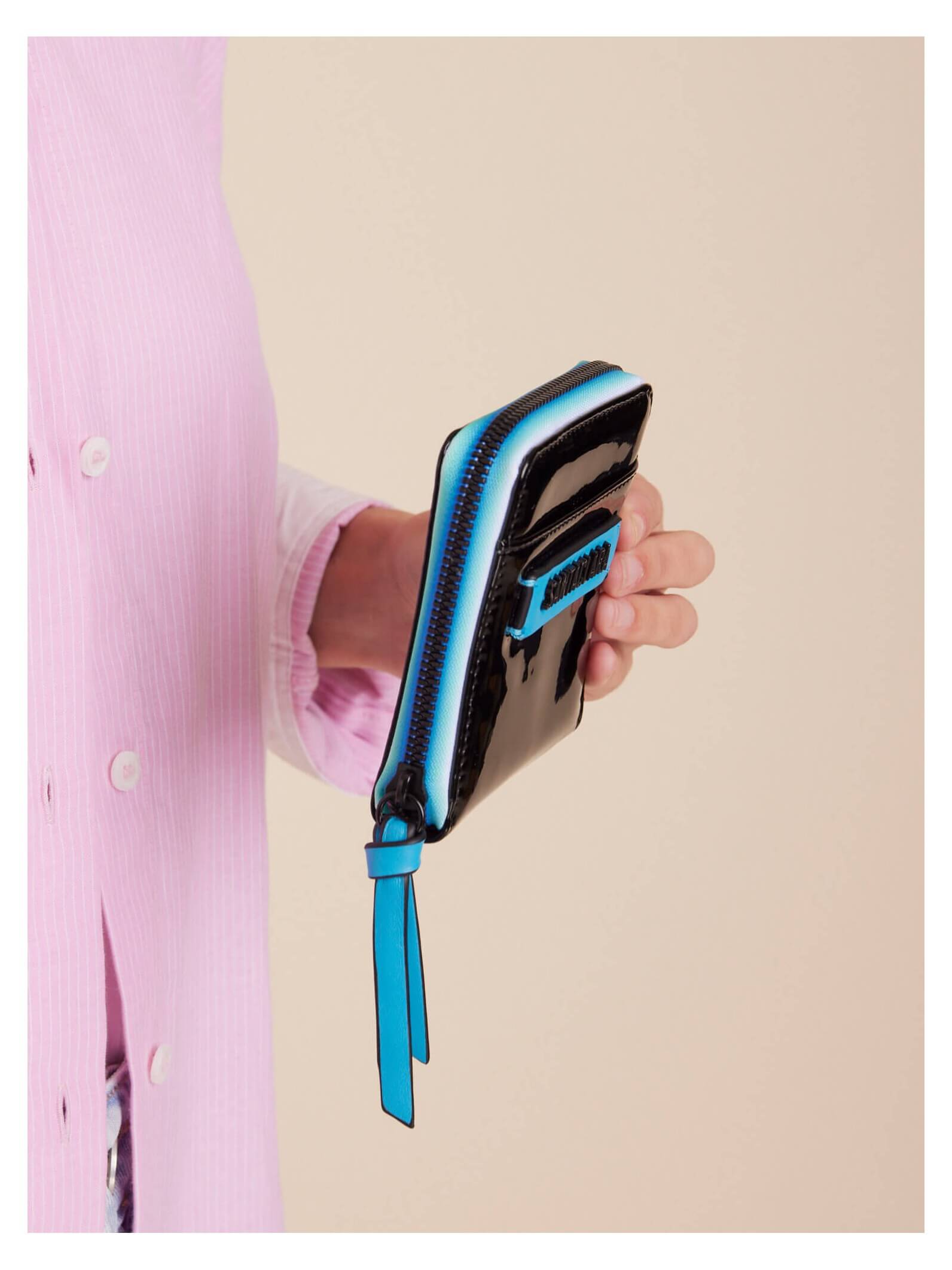 Billetera Mini Iris Negro