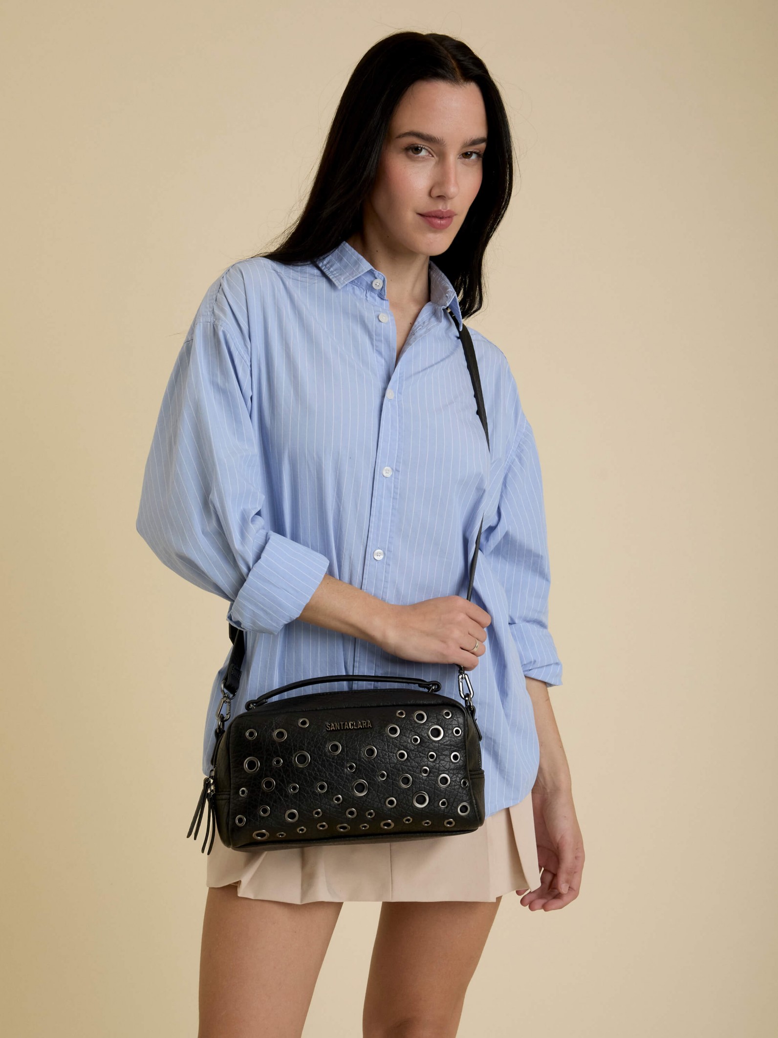 Bandolera Brava Negro