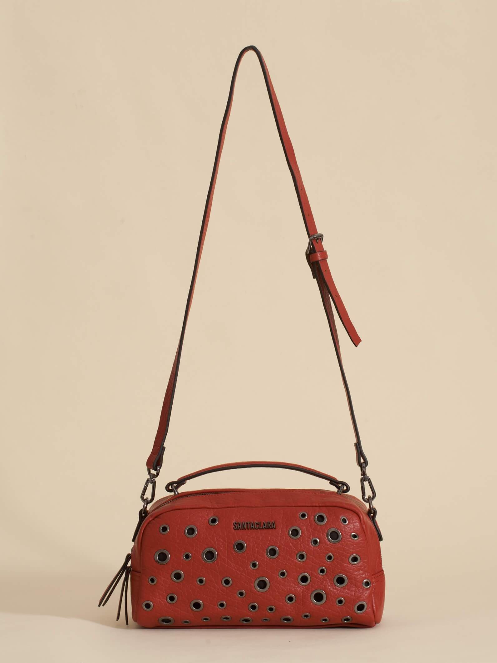 Bandolera Brava Rojo Oscuro