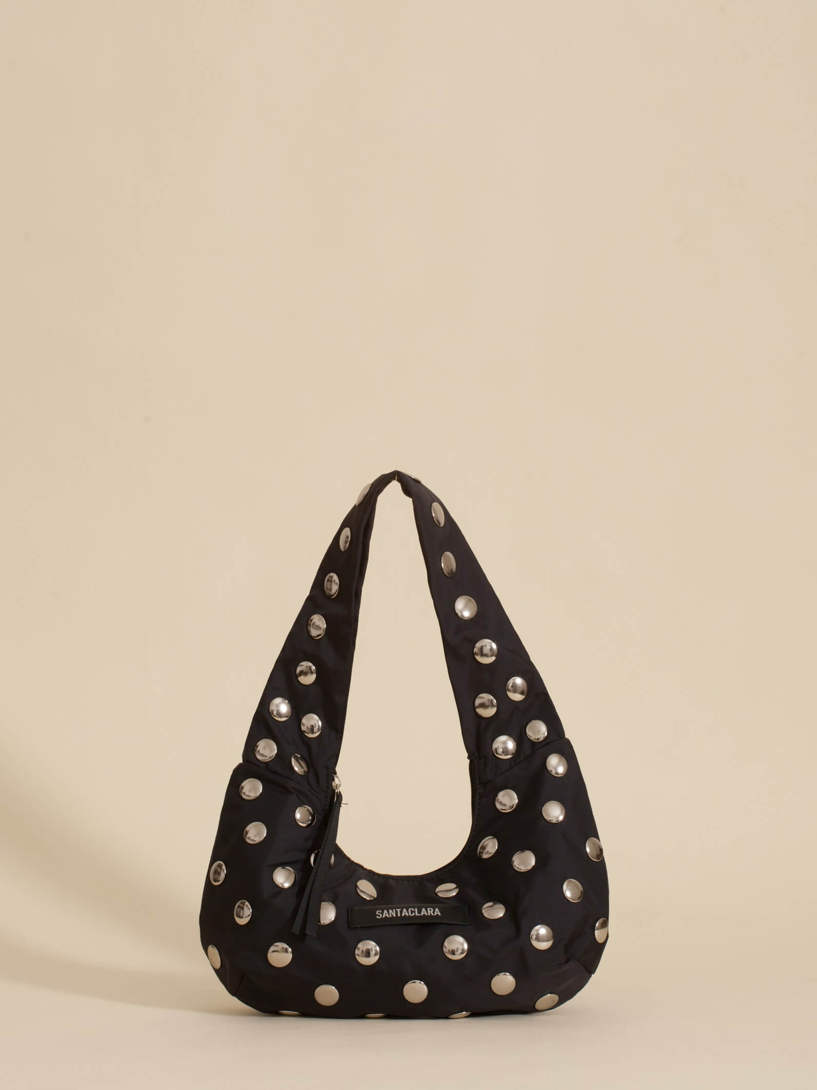 Minibag Magui Negra Con Tachas