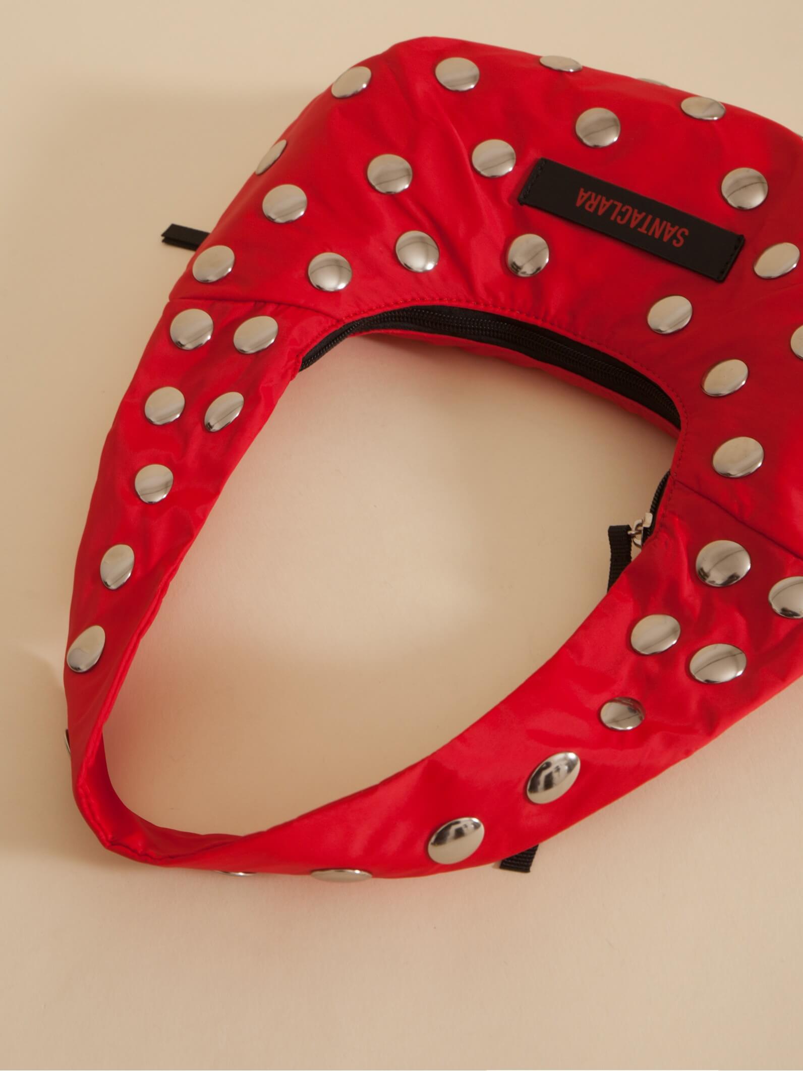 Minibag Magui Roja Con Tachas