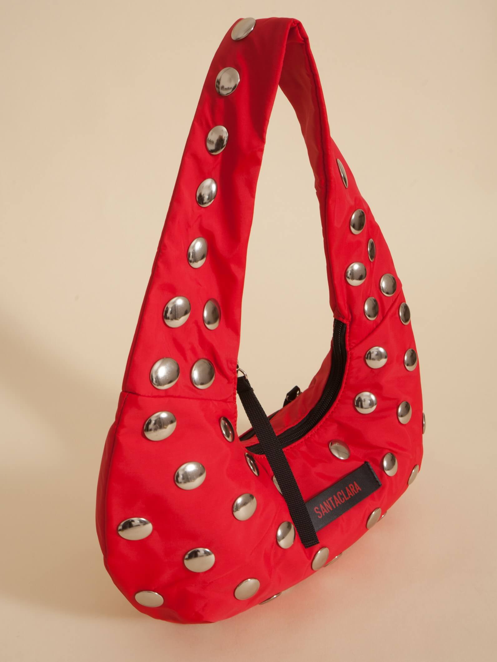 Minibag Magui Roja Con Tachas