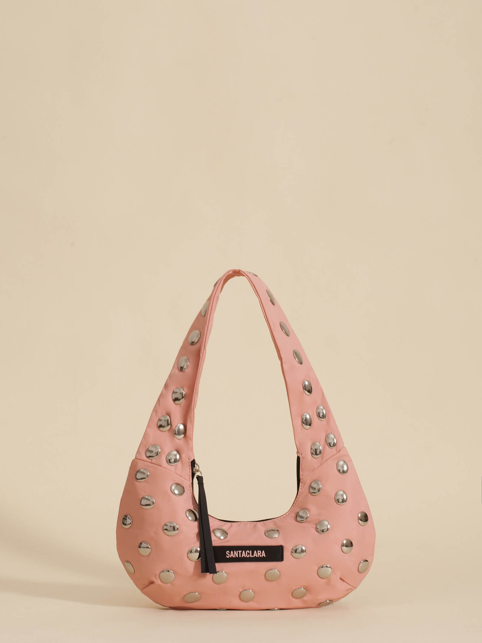 Minibag Magui Rosa Viejo Con Tachas