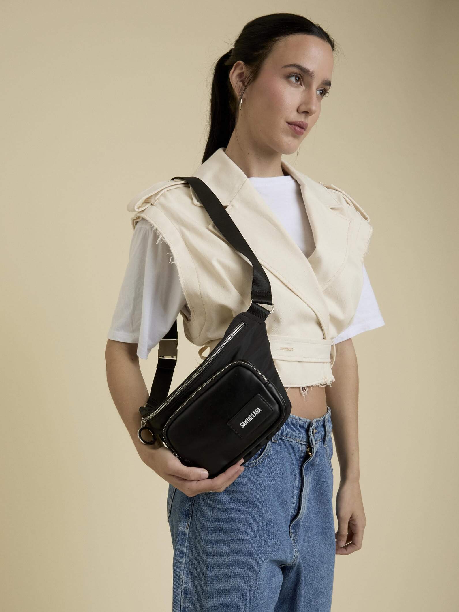 Riñonera Vidal Negra