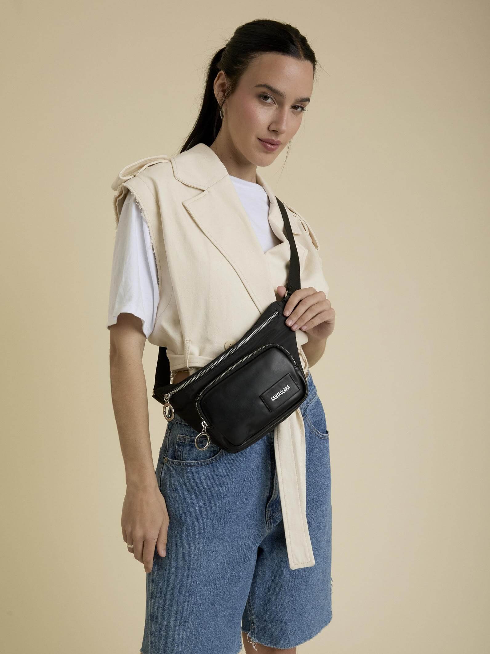 Riñonera Vidal Negra