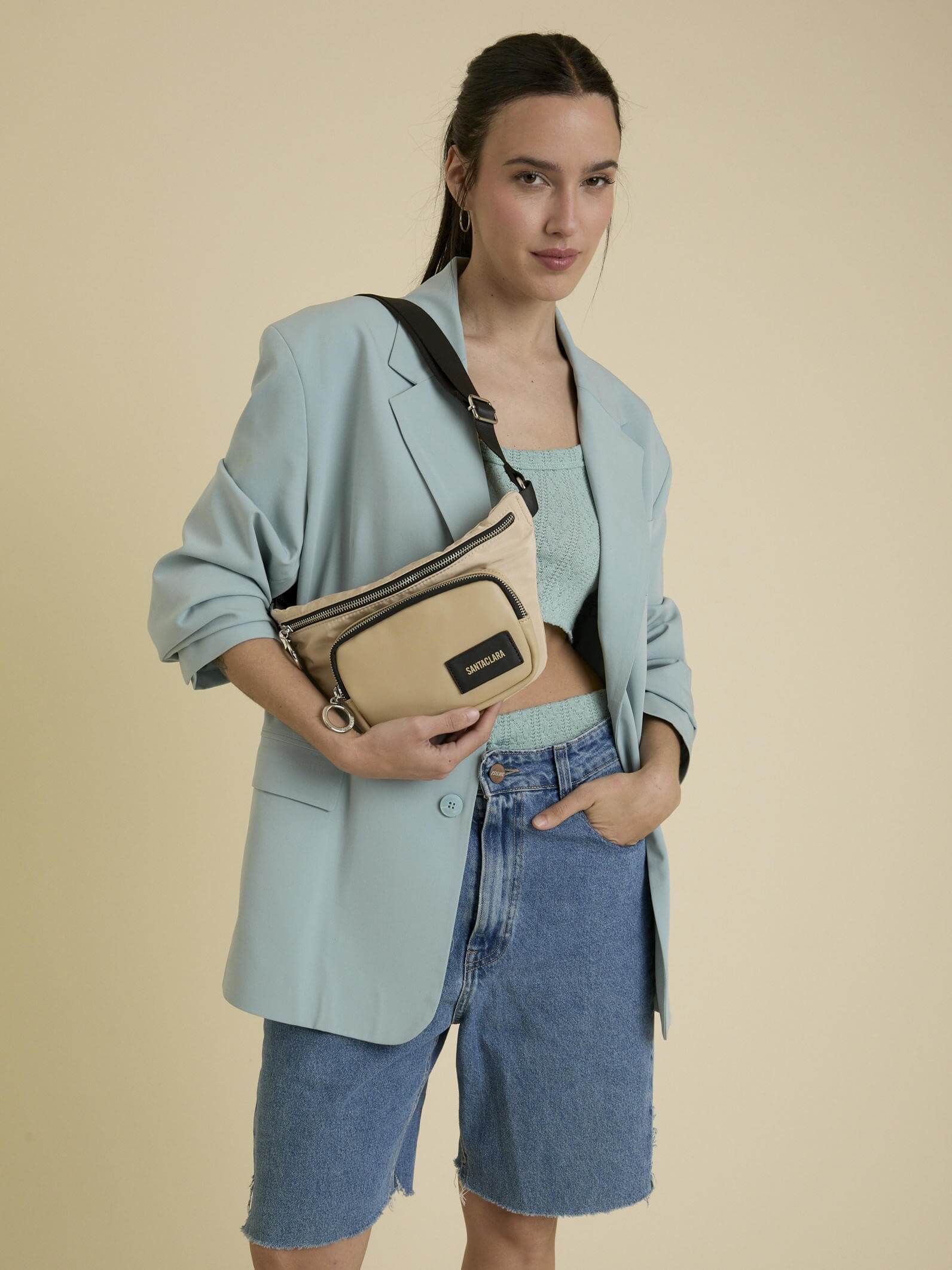 Riñonera Vidal Beige