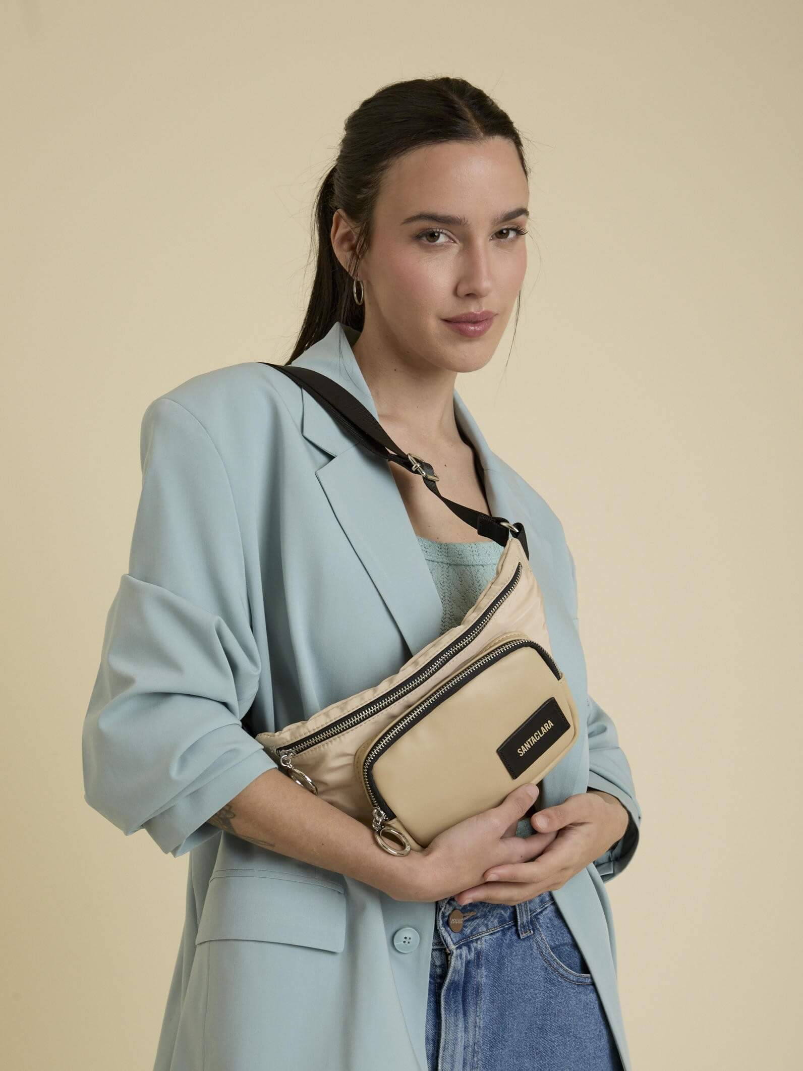 Riñonera Vidal Beige