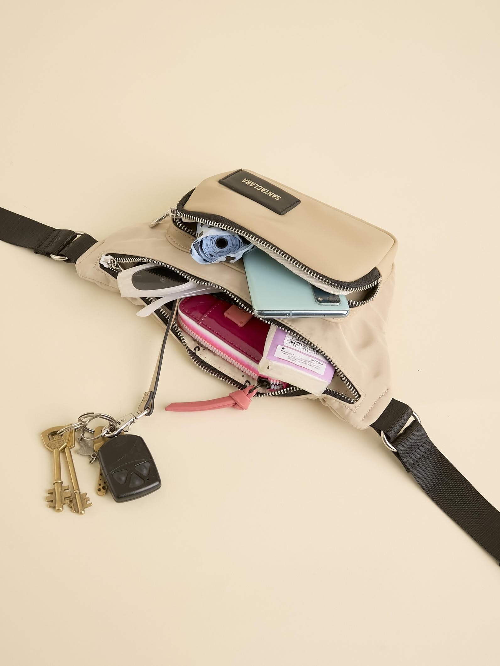 Riñonera Vidal Beige