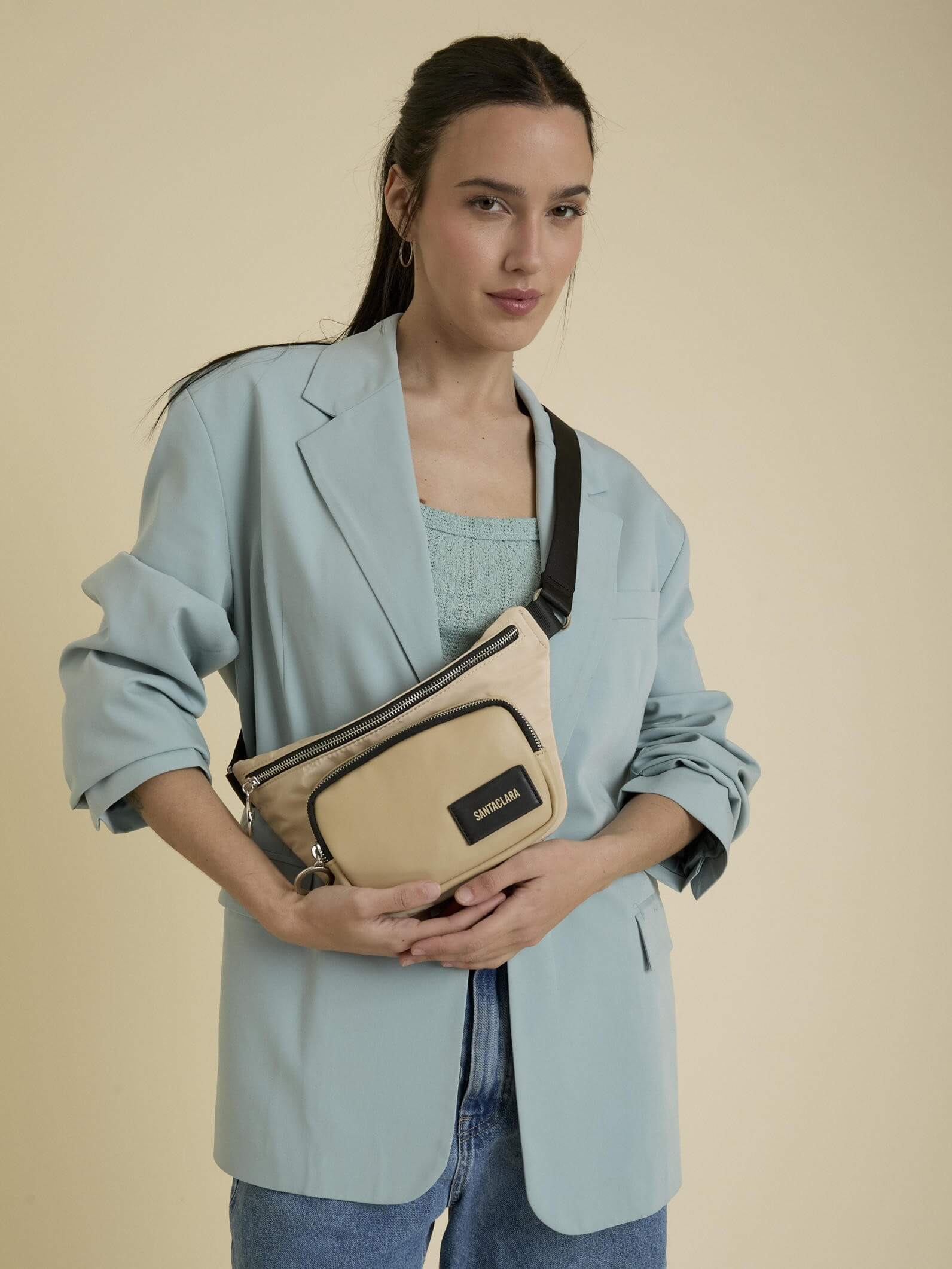 Riñonera Vidal Beige