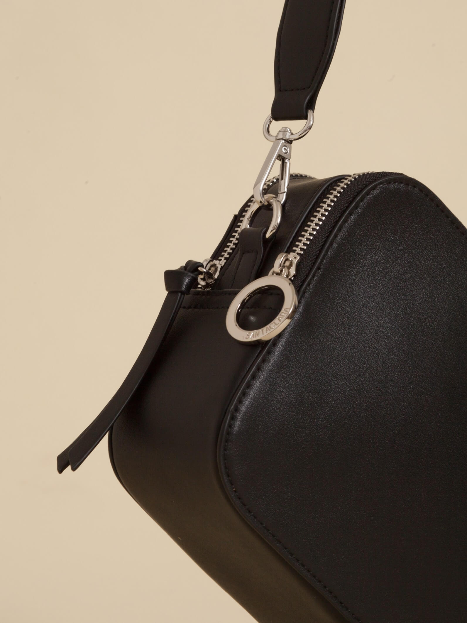 Bandolera Freya Negra Básica