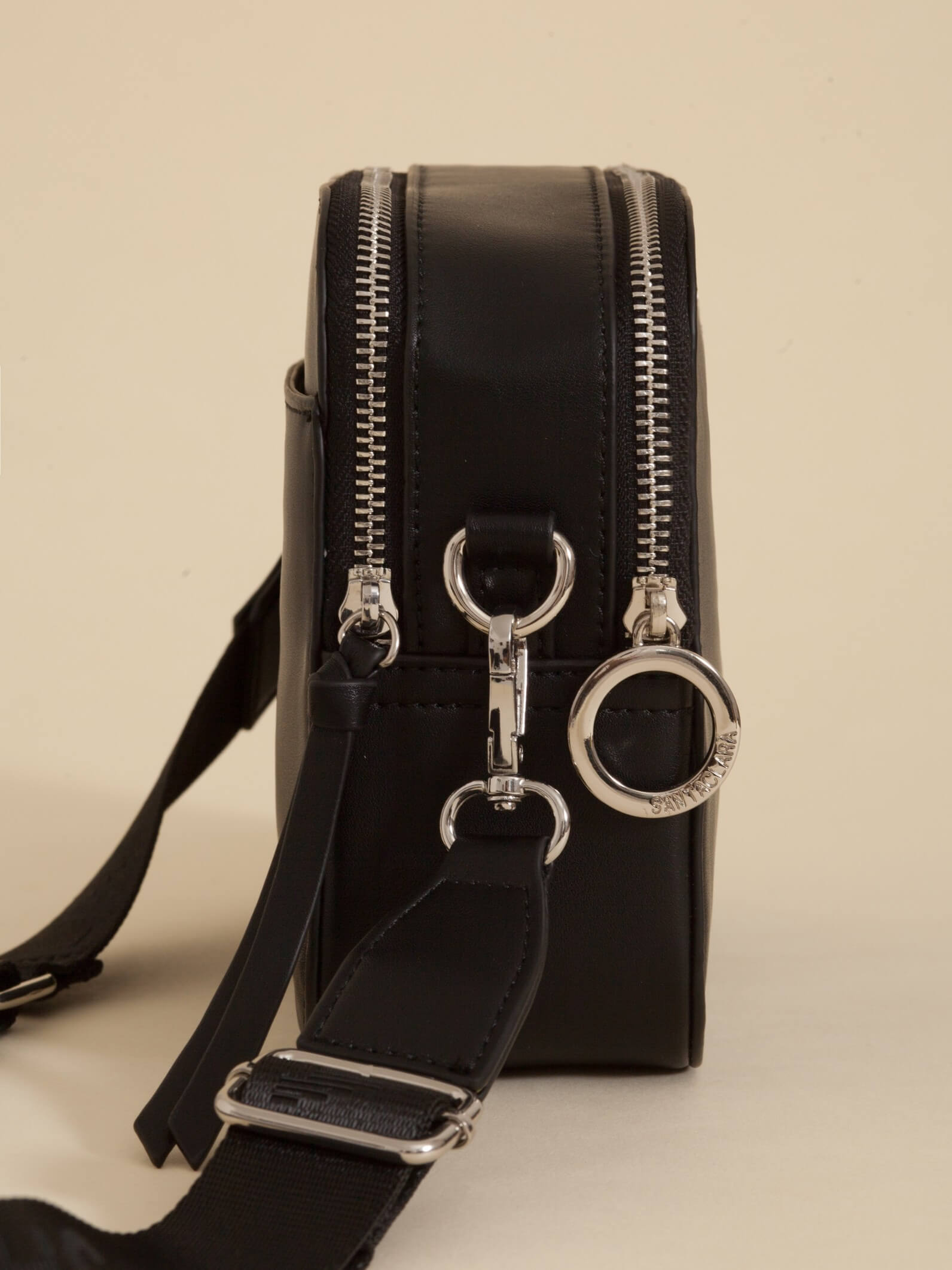 Bandolera Freya Negra Básica