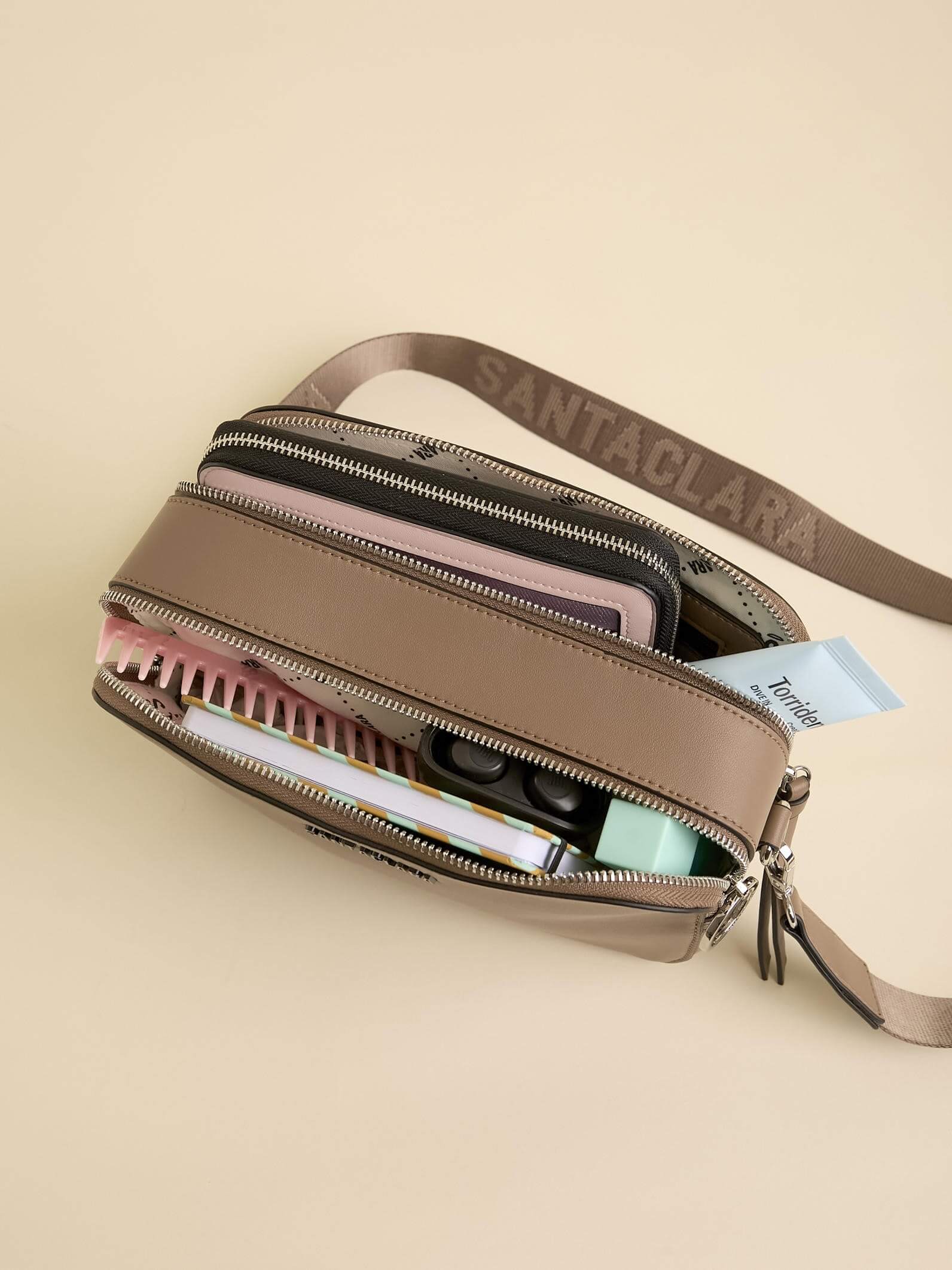 Bandolera Freya Cafe Mocka Mousse Básica