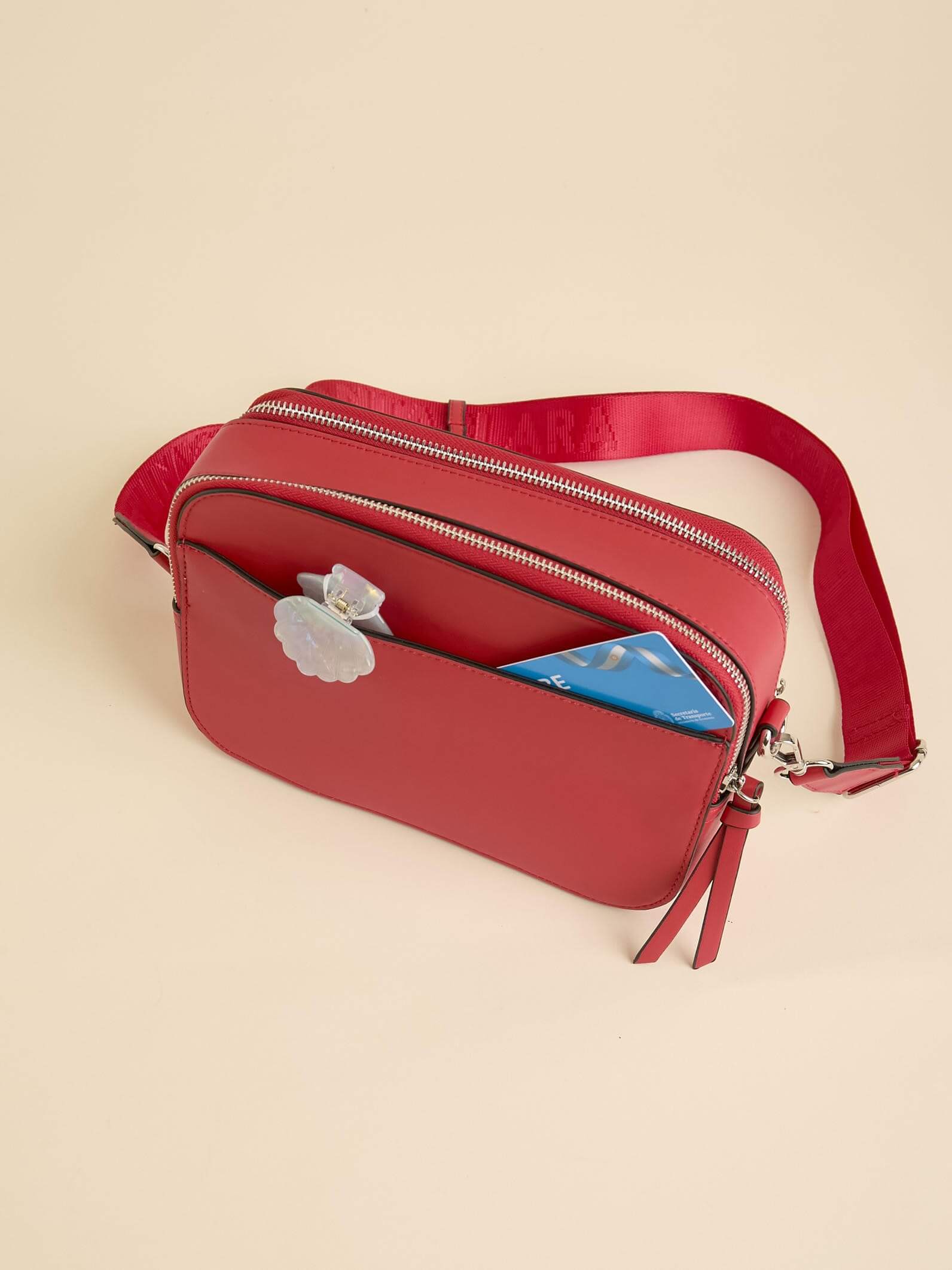 Bandolera Freya Roja Básica