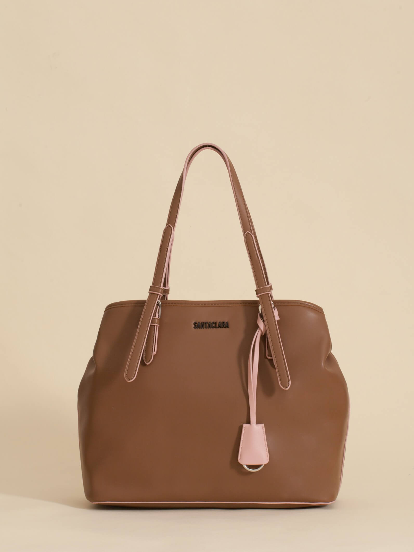 Cartera Shopper Nora Cafe Mocka Mousse Porta Notebook