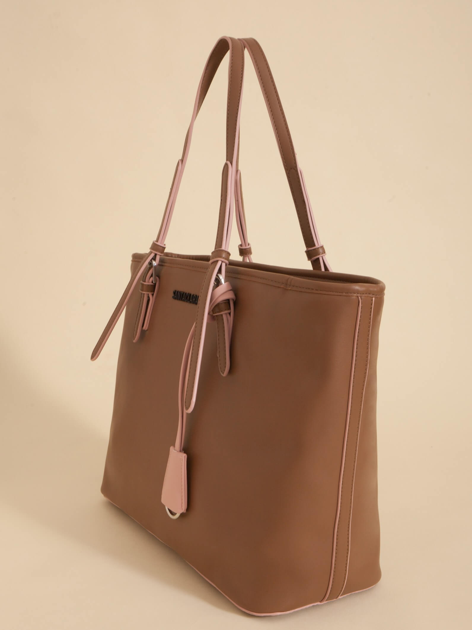 Cartera Shopper Nora Cafe Mocka Mousse Porta Notebook