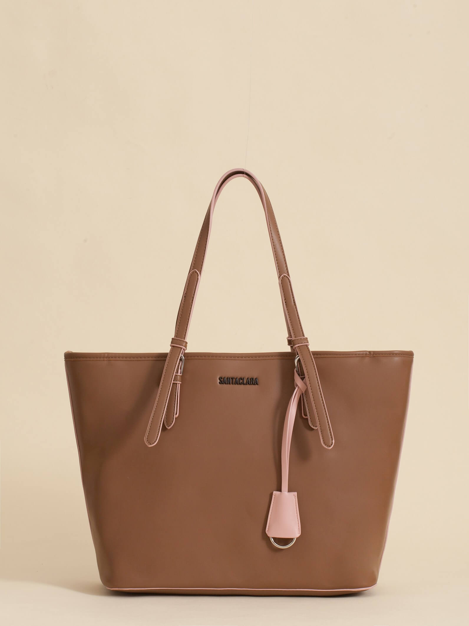 Cartera Shopper Nora Cafe Mocka Mousse Porta Notebook