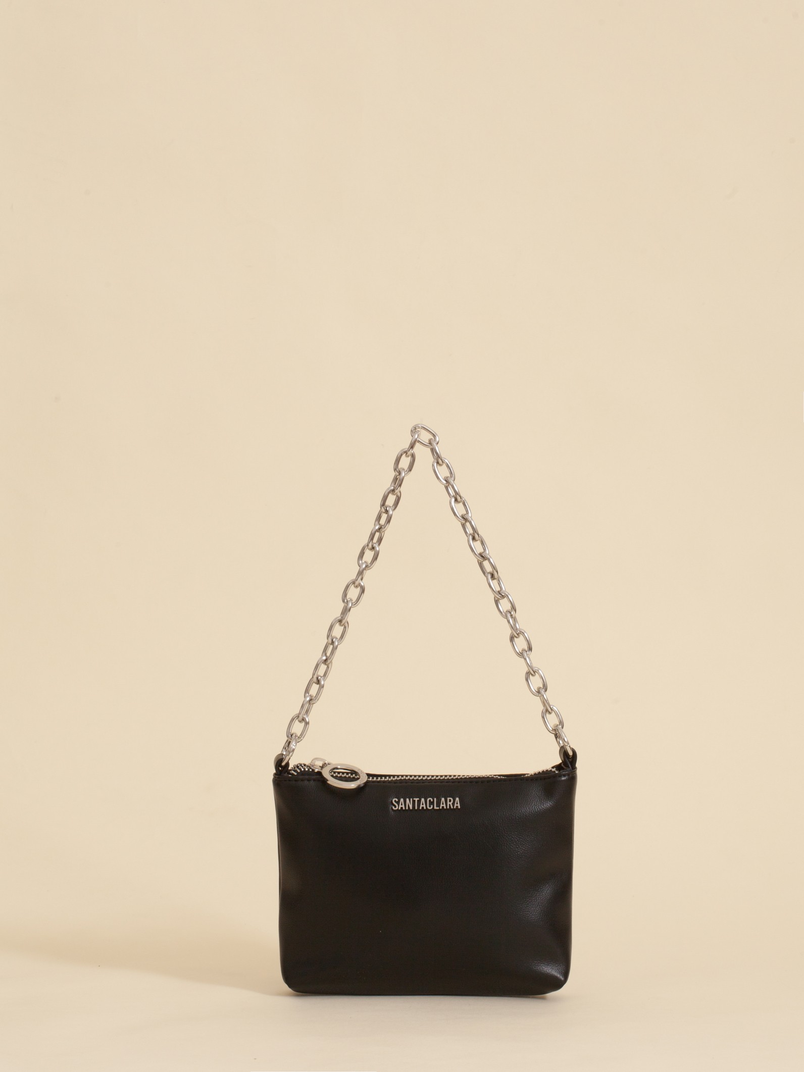 Minibag Agra Negra Con Cadena