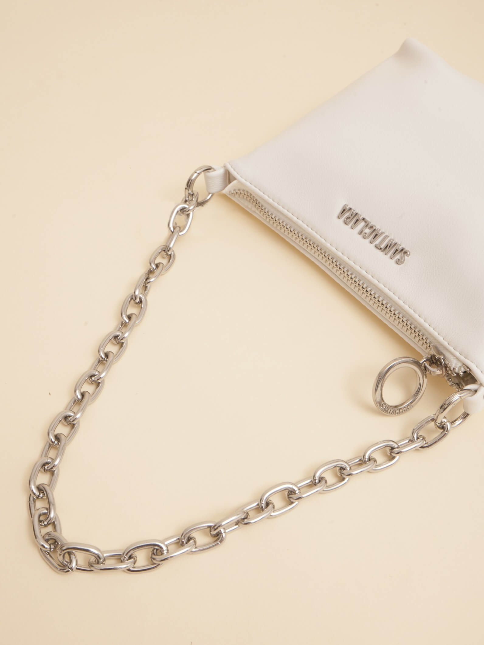 Minibag Agra Blanca Con Cadena