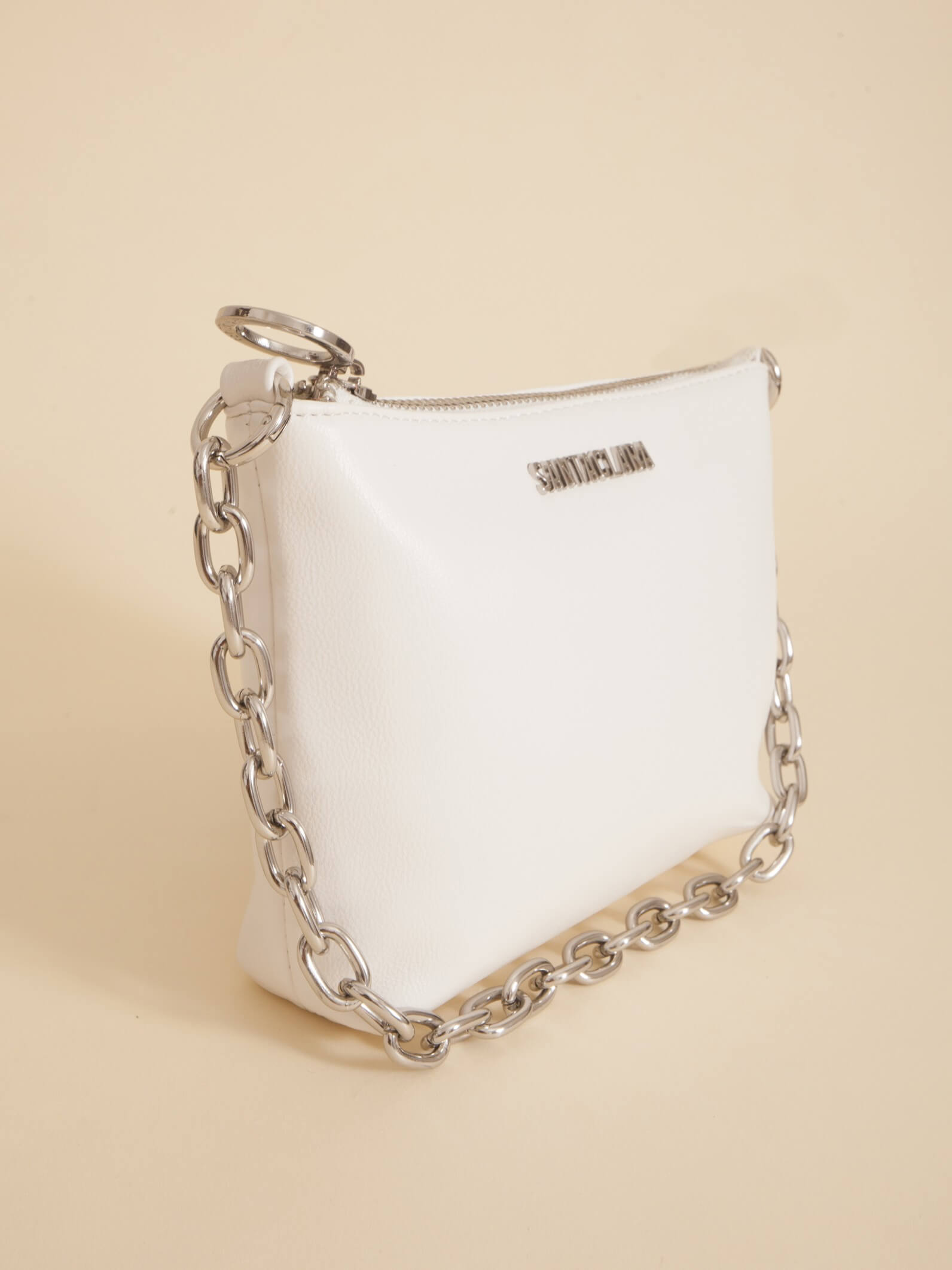 Minibag Agra Blanca Con Cadena