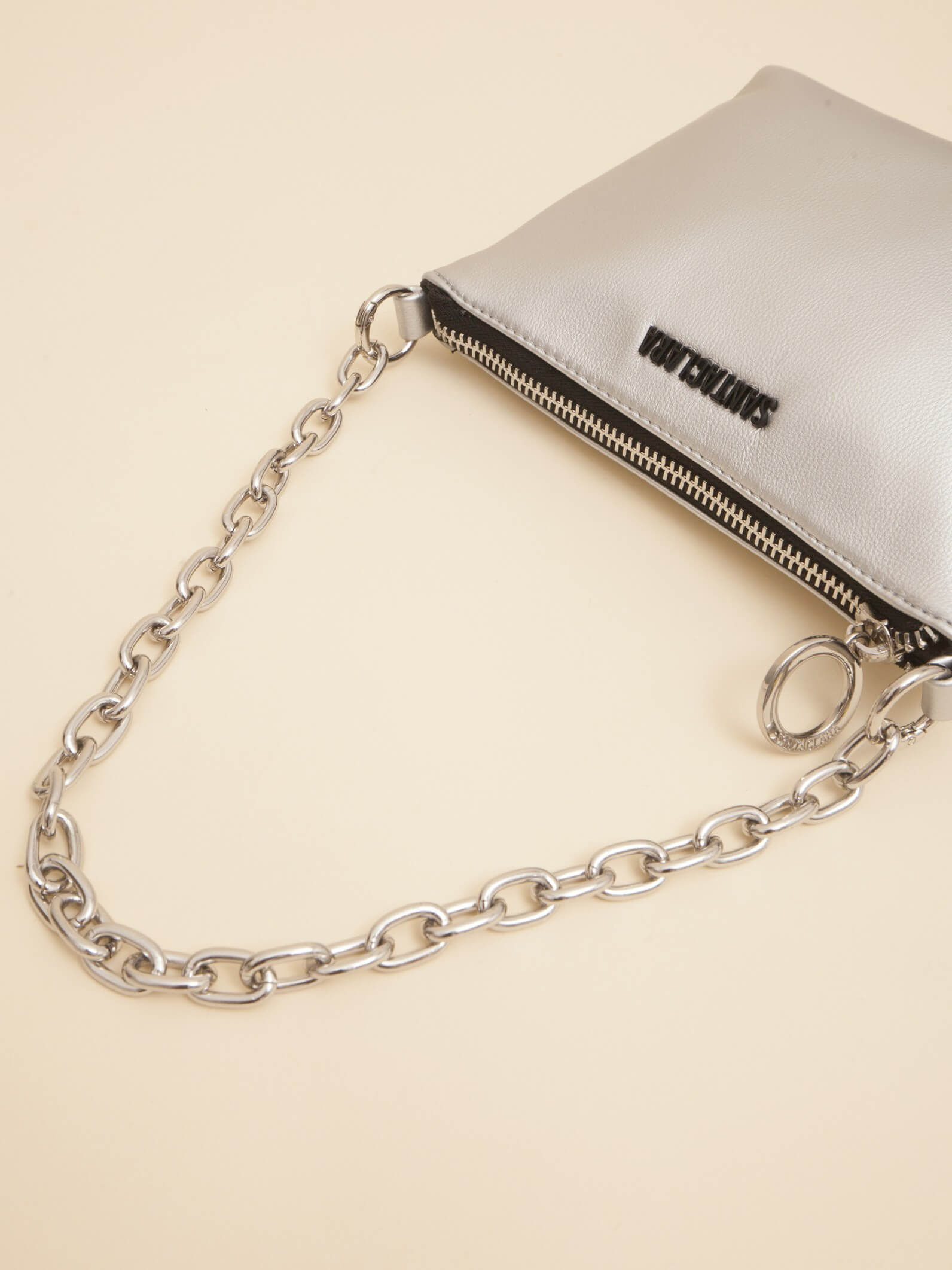 Minibag Agra Plata Con Cadena