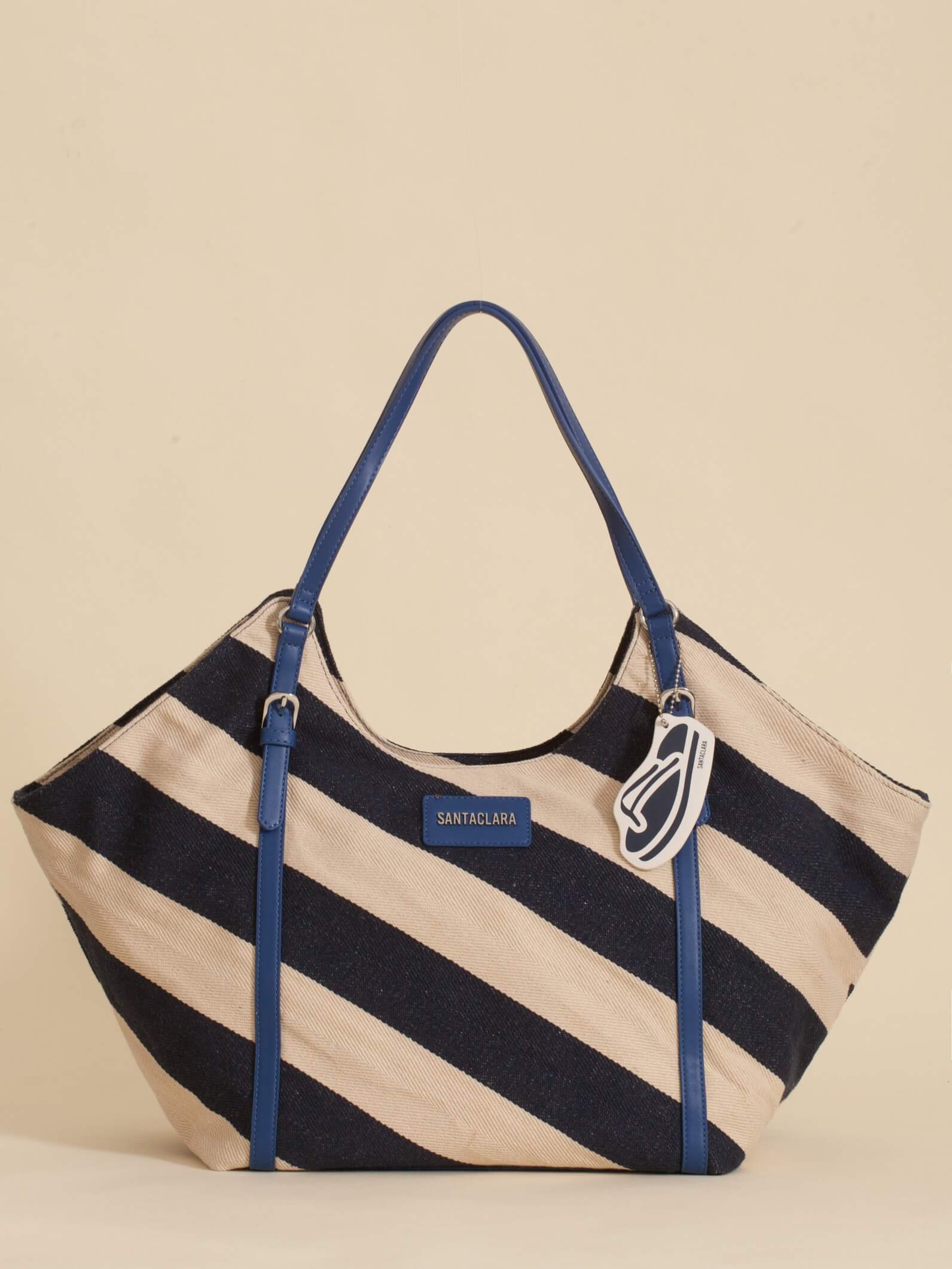 Cartera Shopper Raya Azul