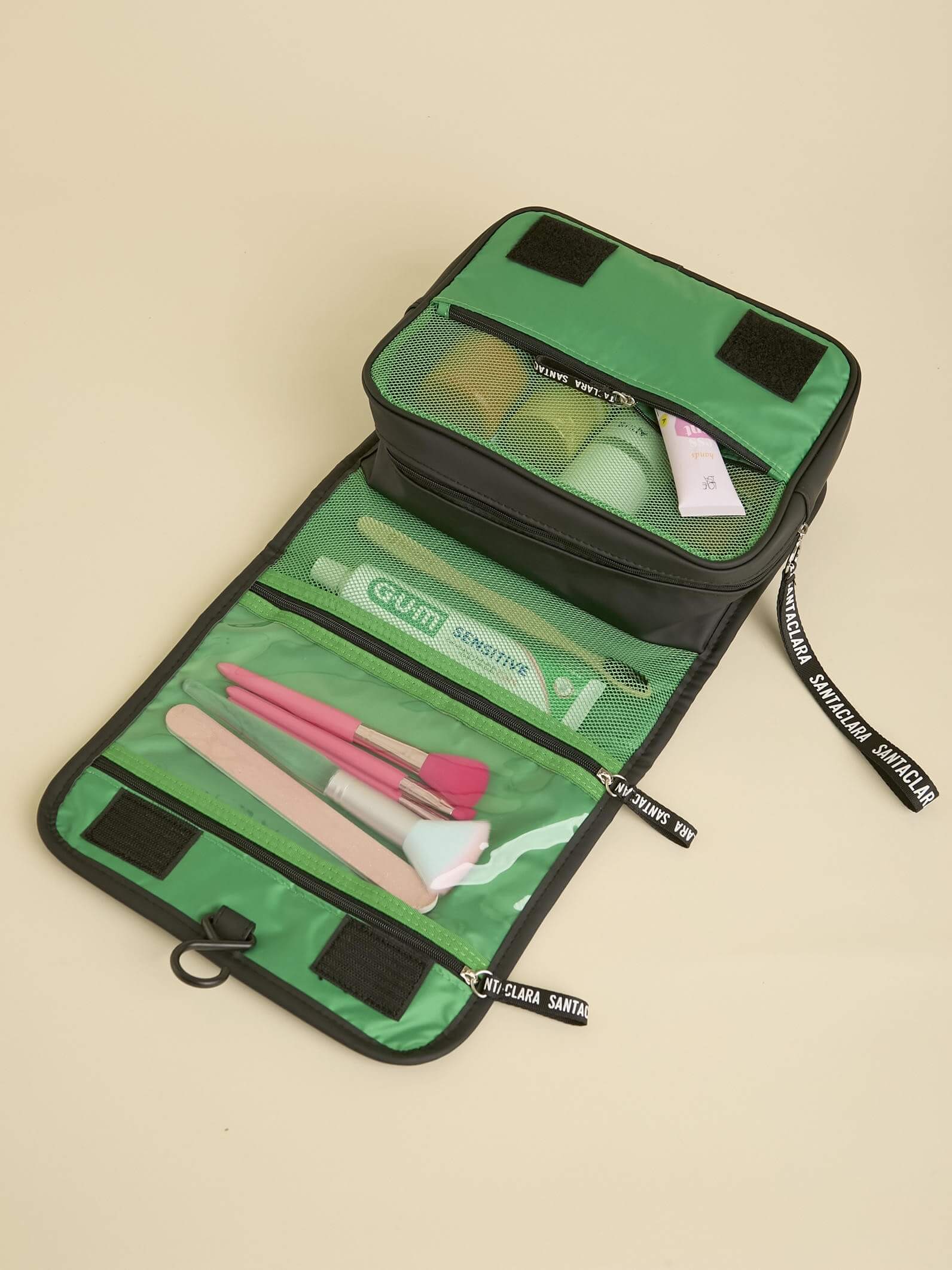 Neceser Organizador Travel Negro Impermeable