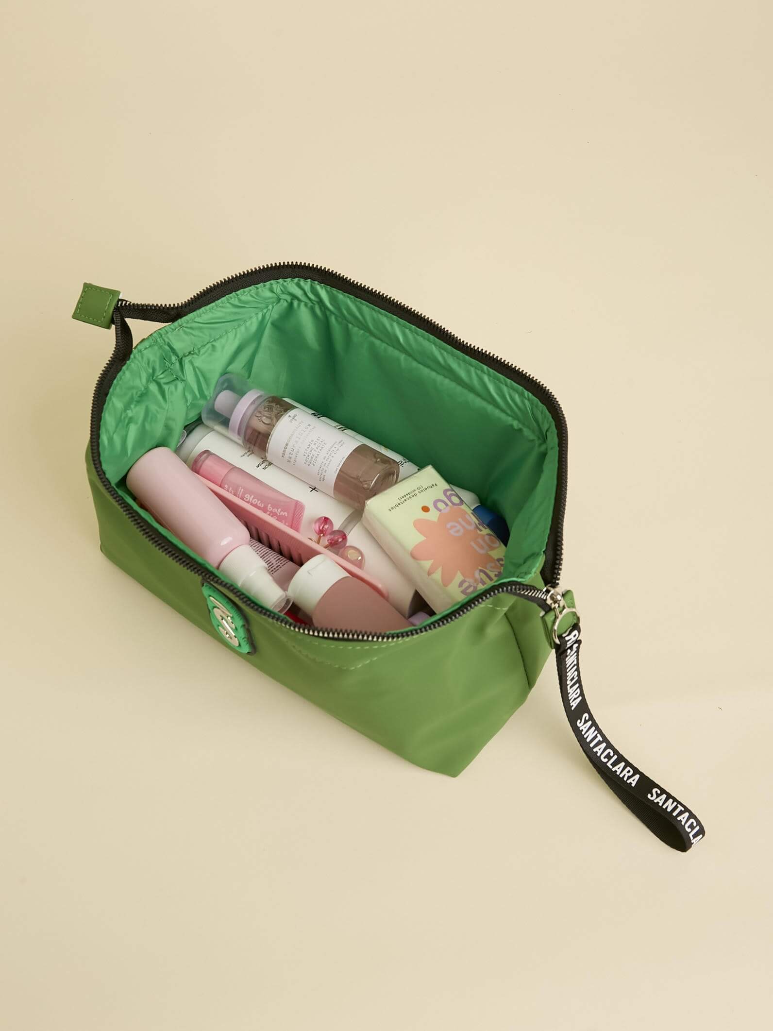 Neceser Porta Cosméticos Travel Verde Impermeable