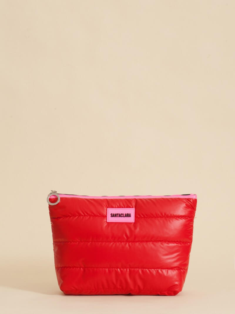Neceser Maxi Puffer Rojo