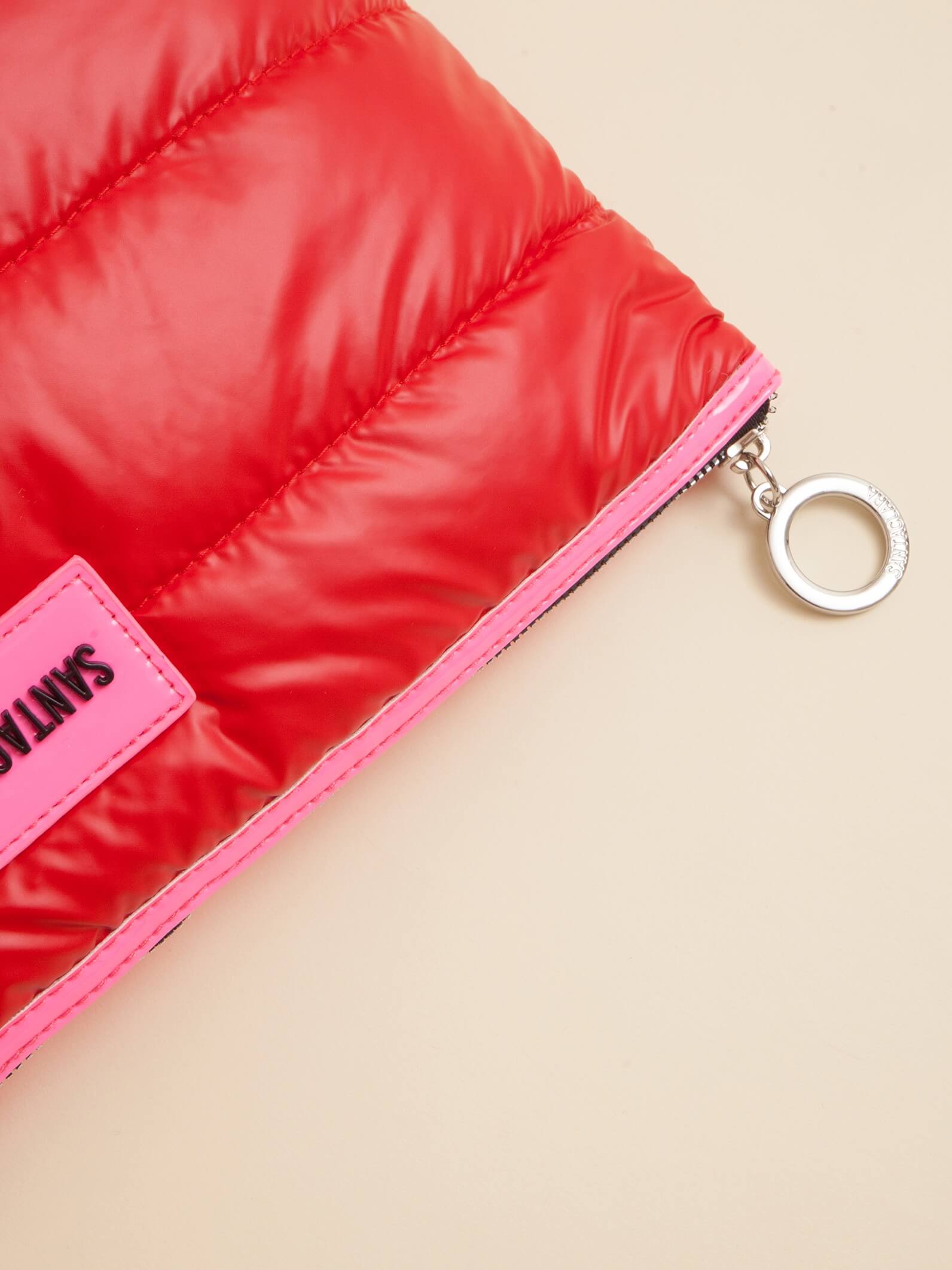 Neceser Maxi Puffer Rojo