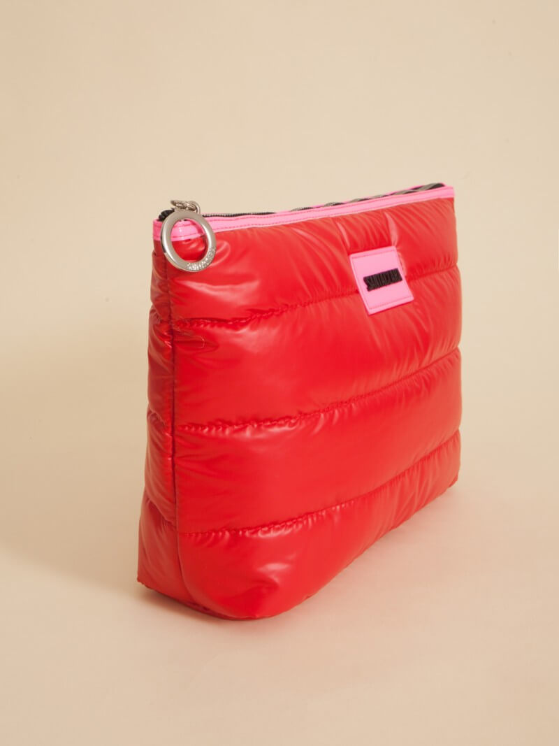 Neceser Maxi Puffer Rojo