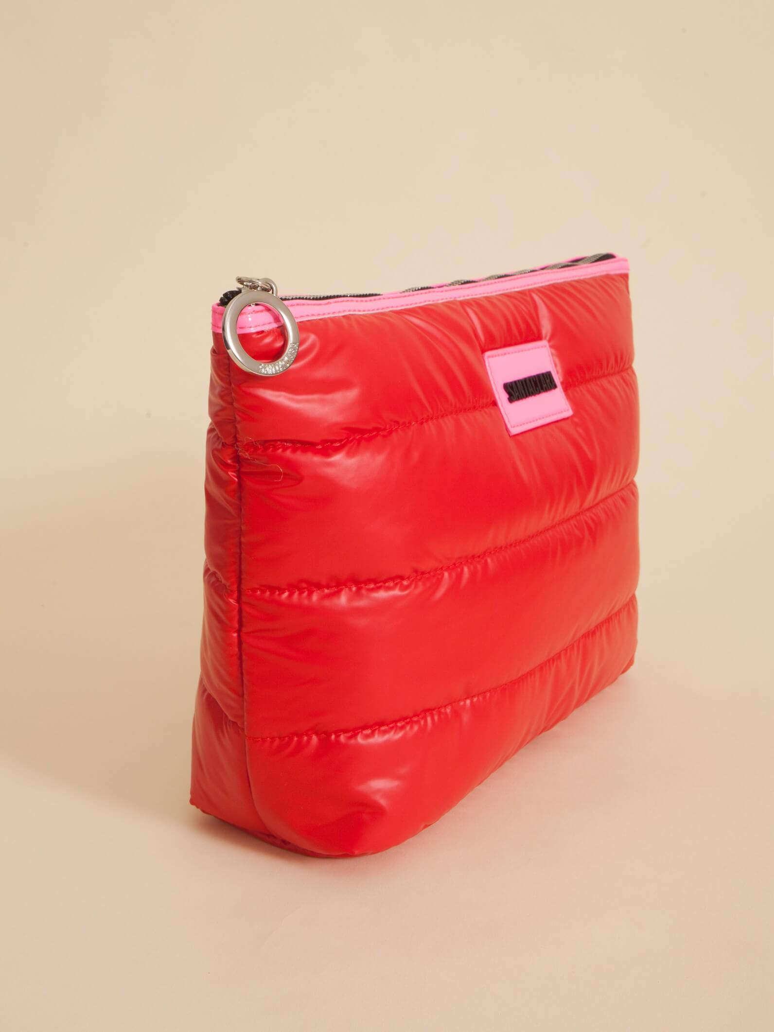Neceser Maxi Puffer Rojo