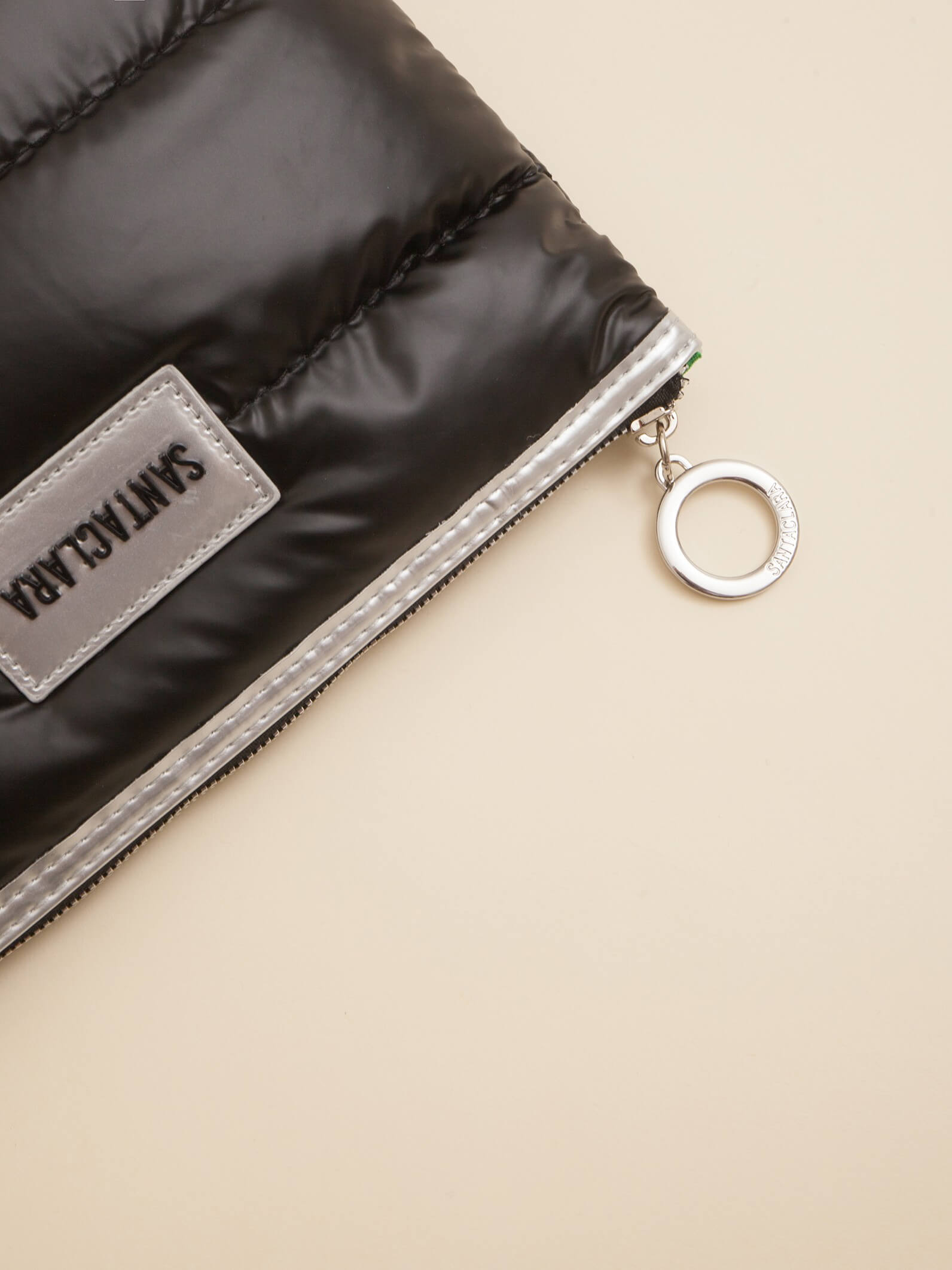 Neceser Puffer Negro