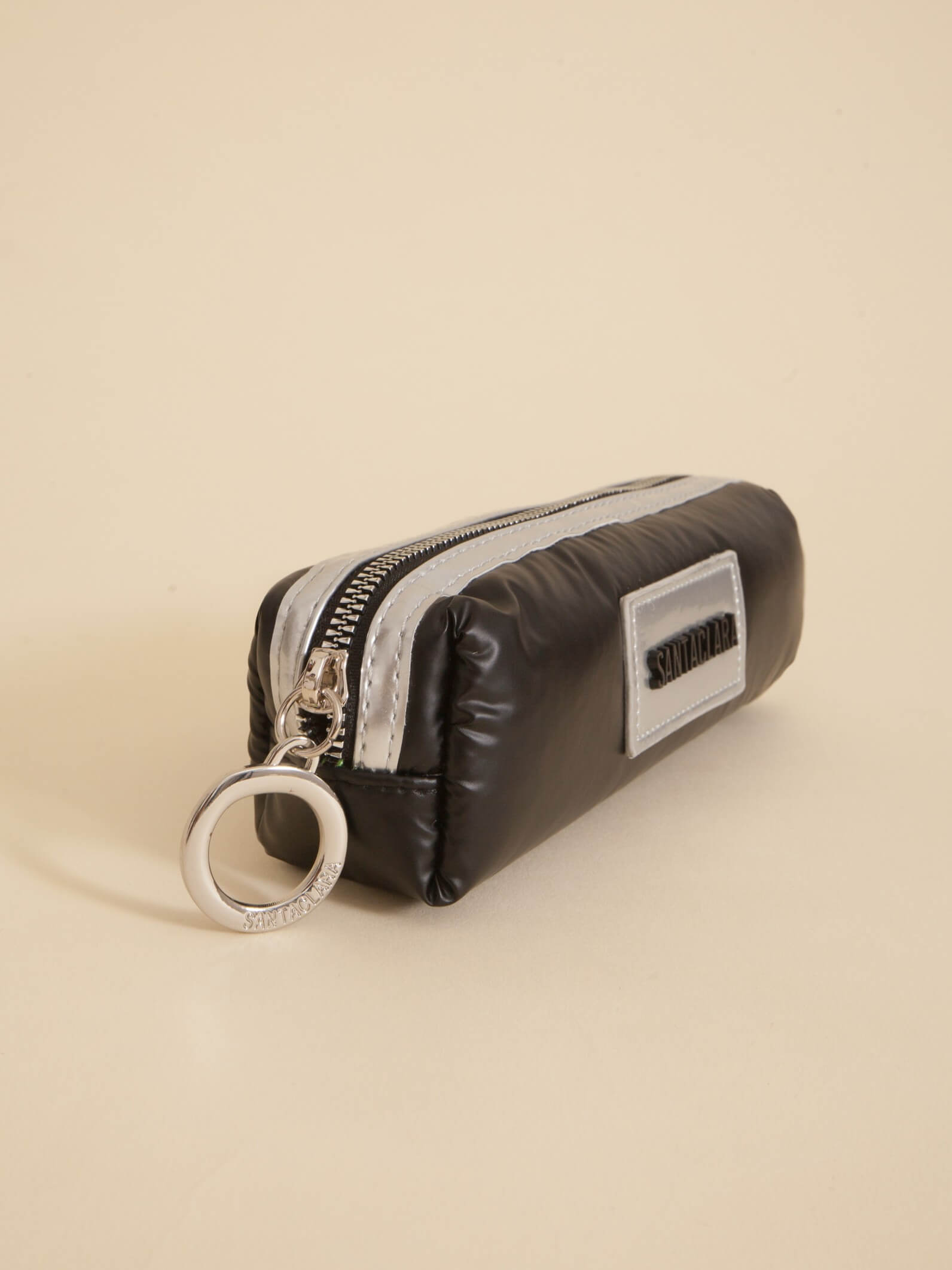 Neceser Cartuchera Puffer Negro