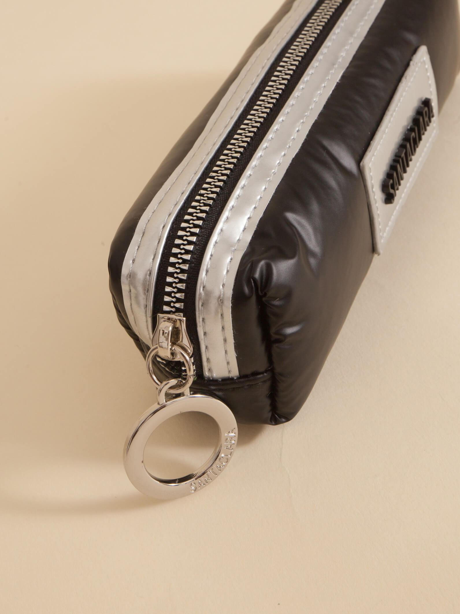 Neceser Cartuchera Puffer Negro