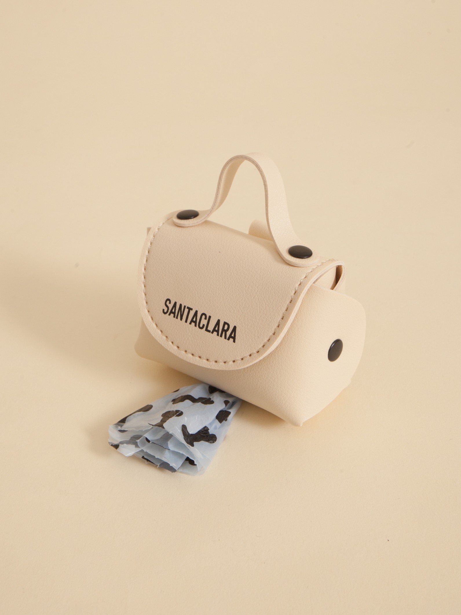 Poop Bag Huella Crudo Para Mascotas