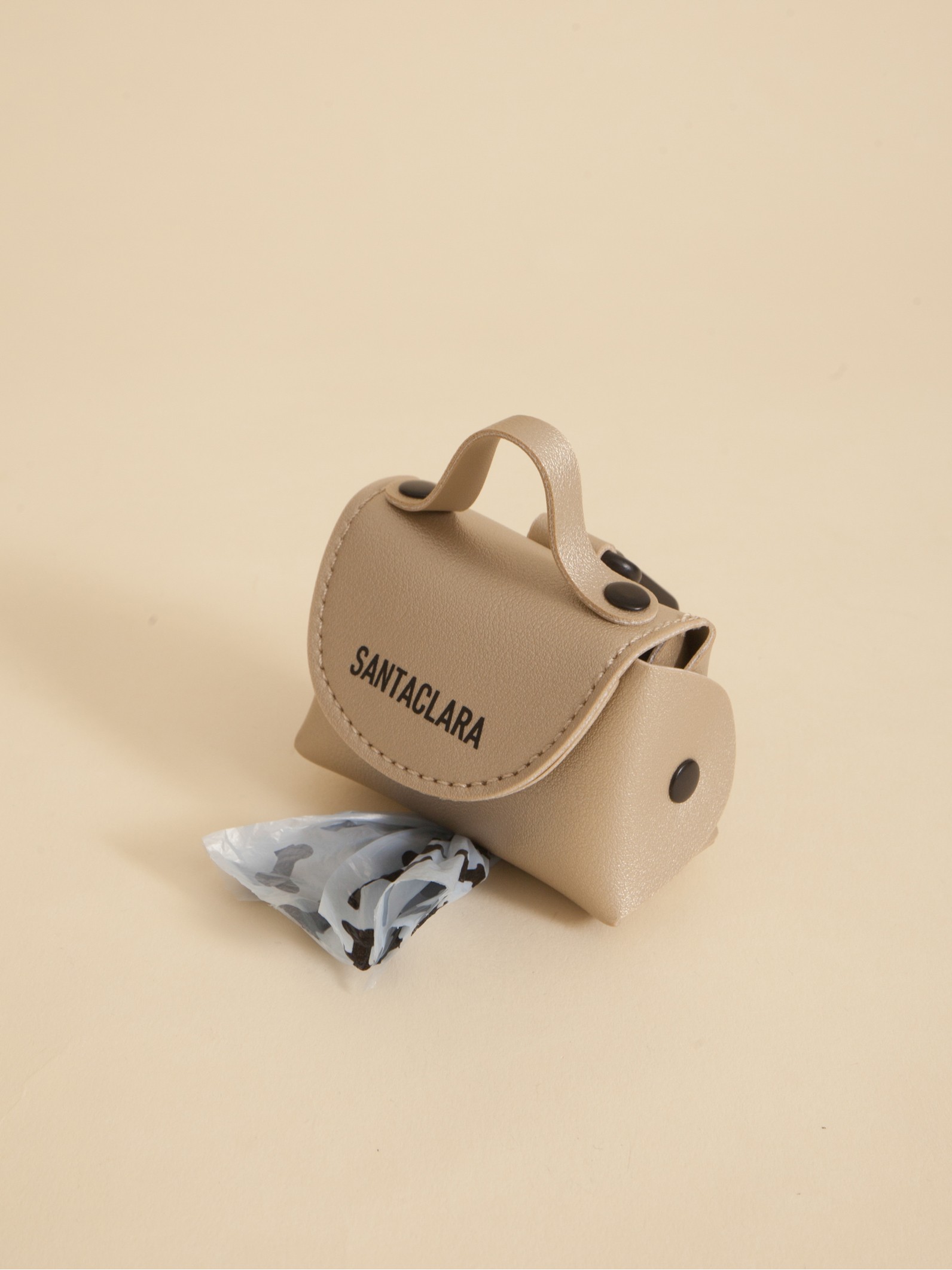 Poop Bag Huella Platino Para Mascotas