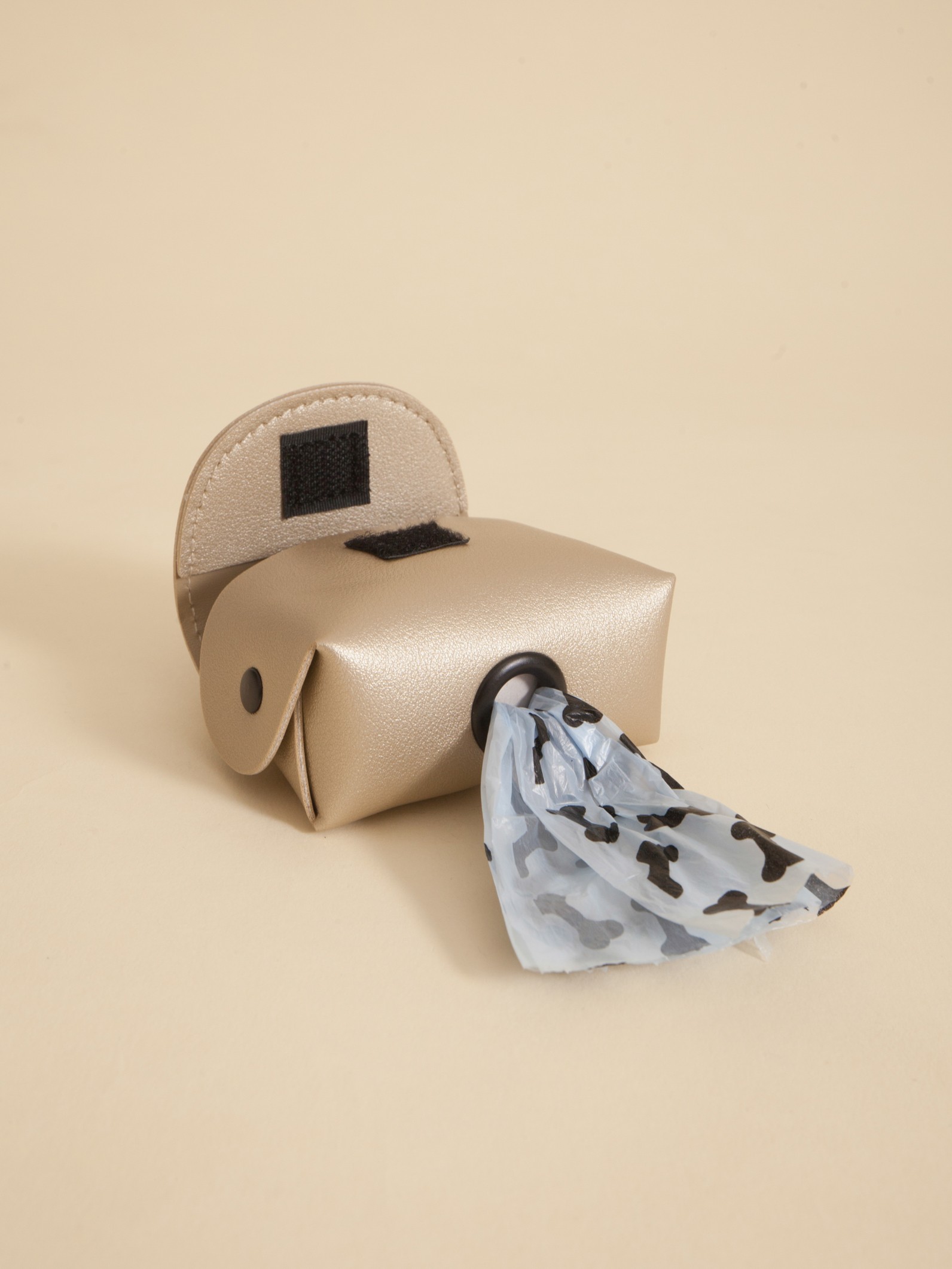 Poop Bag Huella Platino Para Mascotas