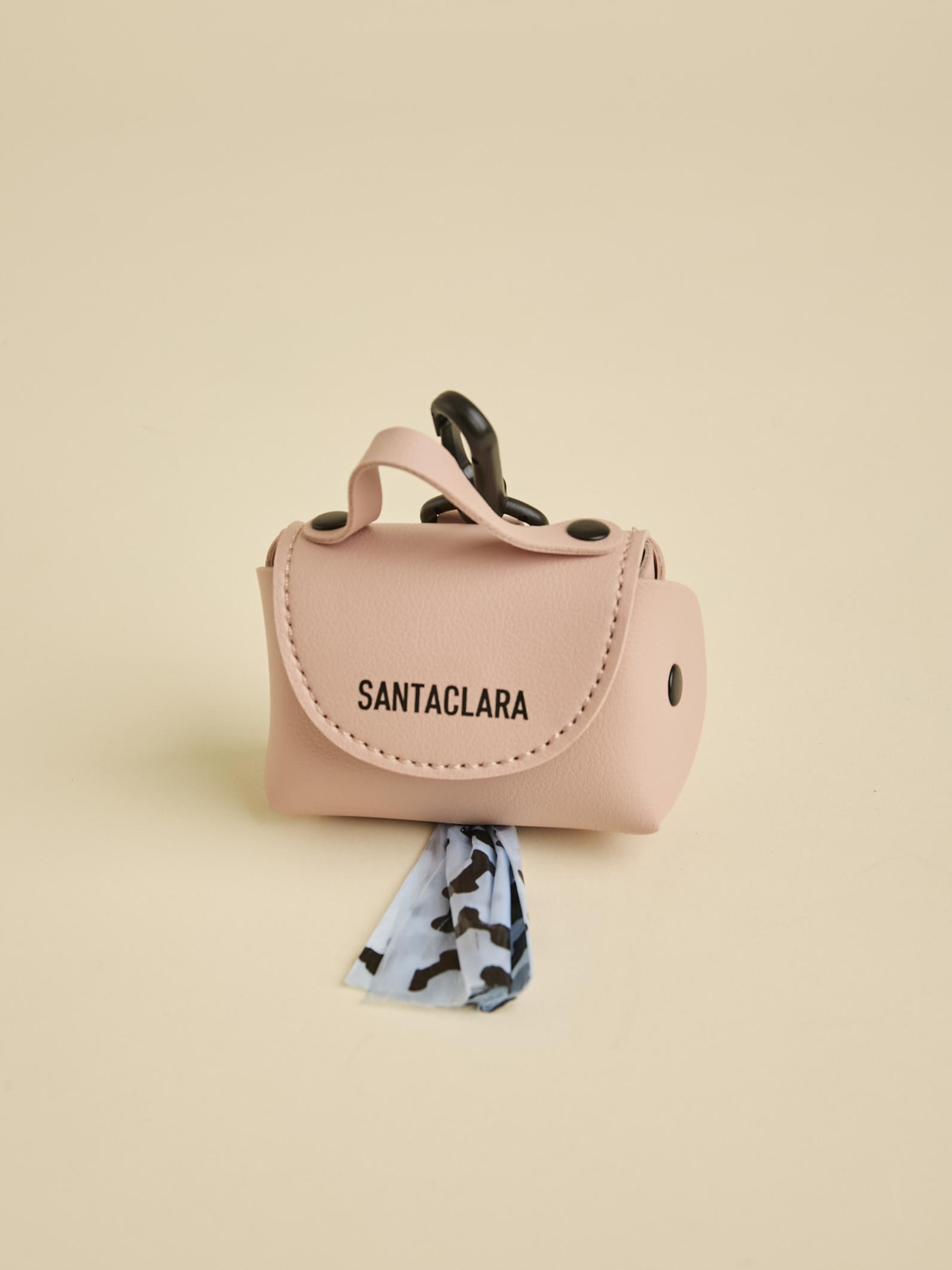 Poop Bag Huella Rosa Para Mascotas