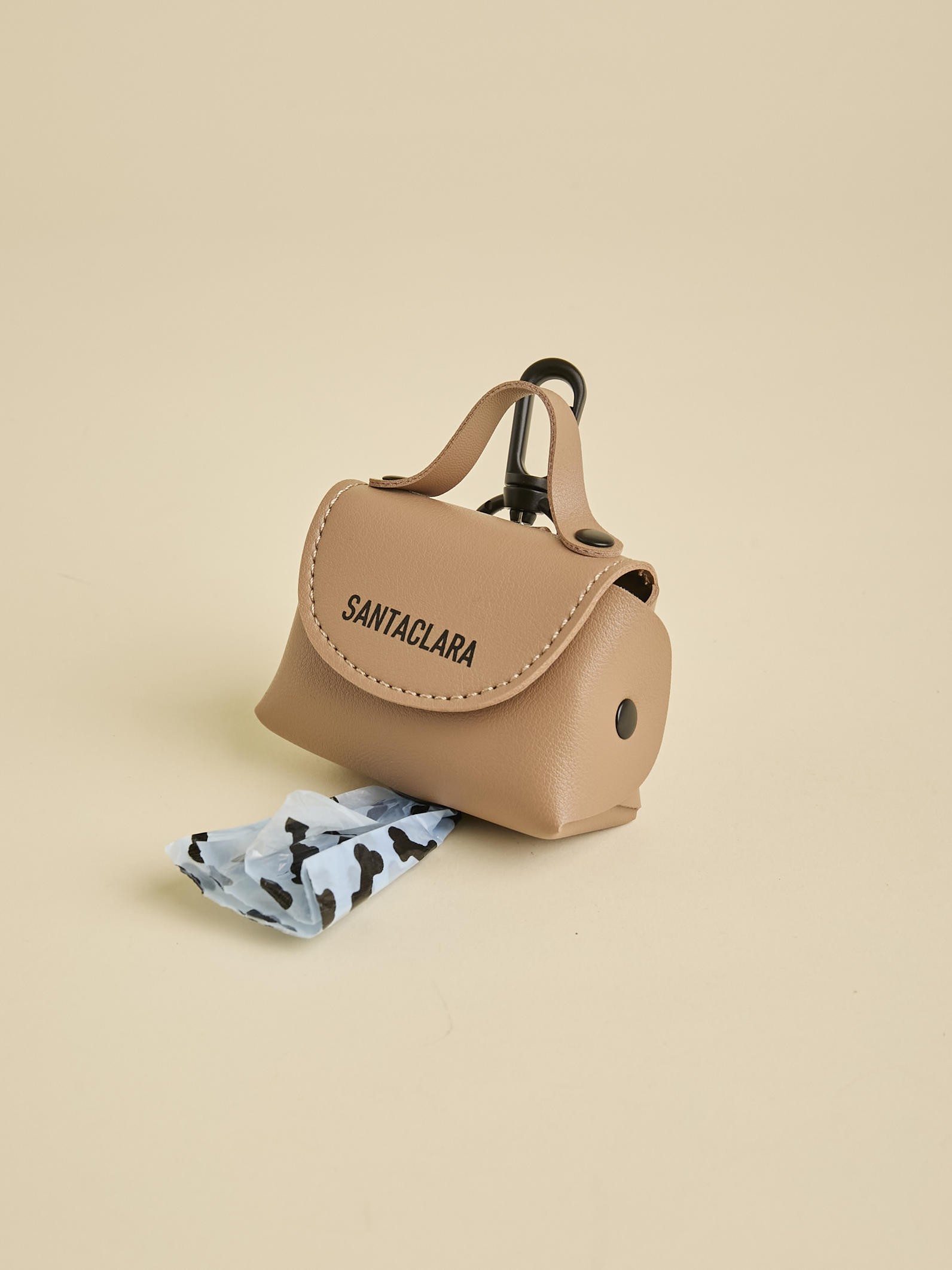 Poop Bag Huella Cafe Para Mascotas