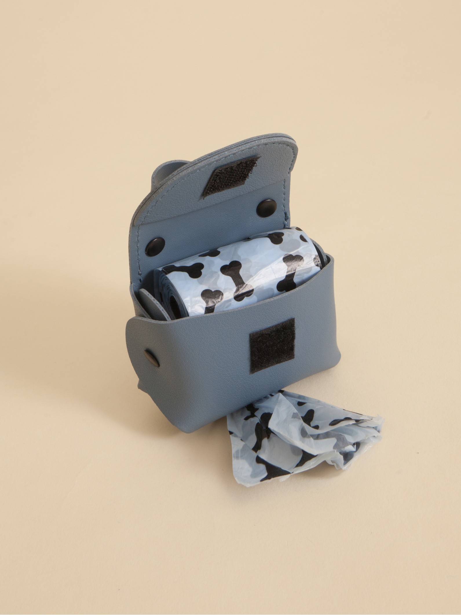 Poop Bag Huella Denim Para Mascotas