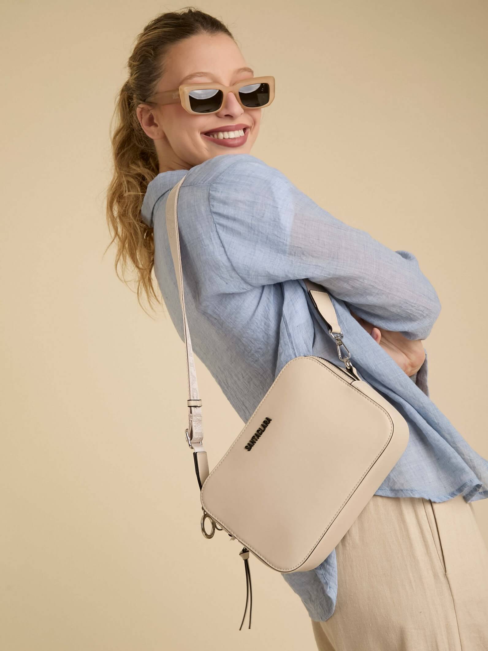 Bandolera Freya Crudo Básica