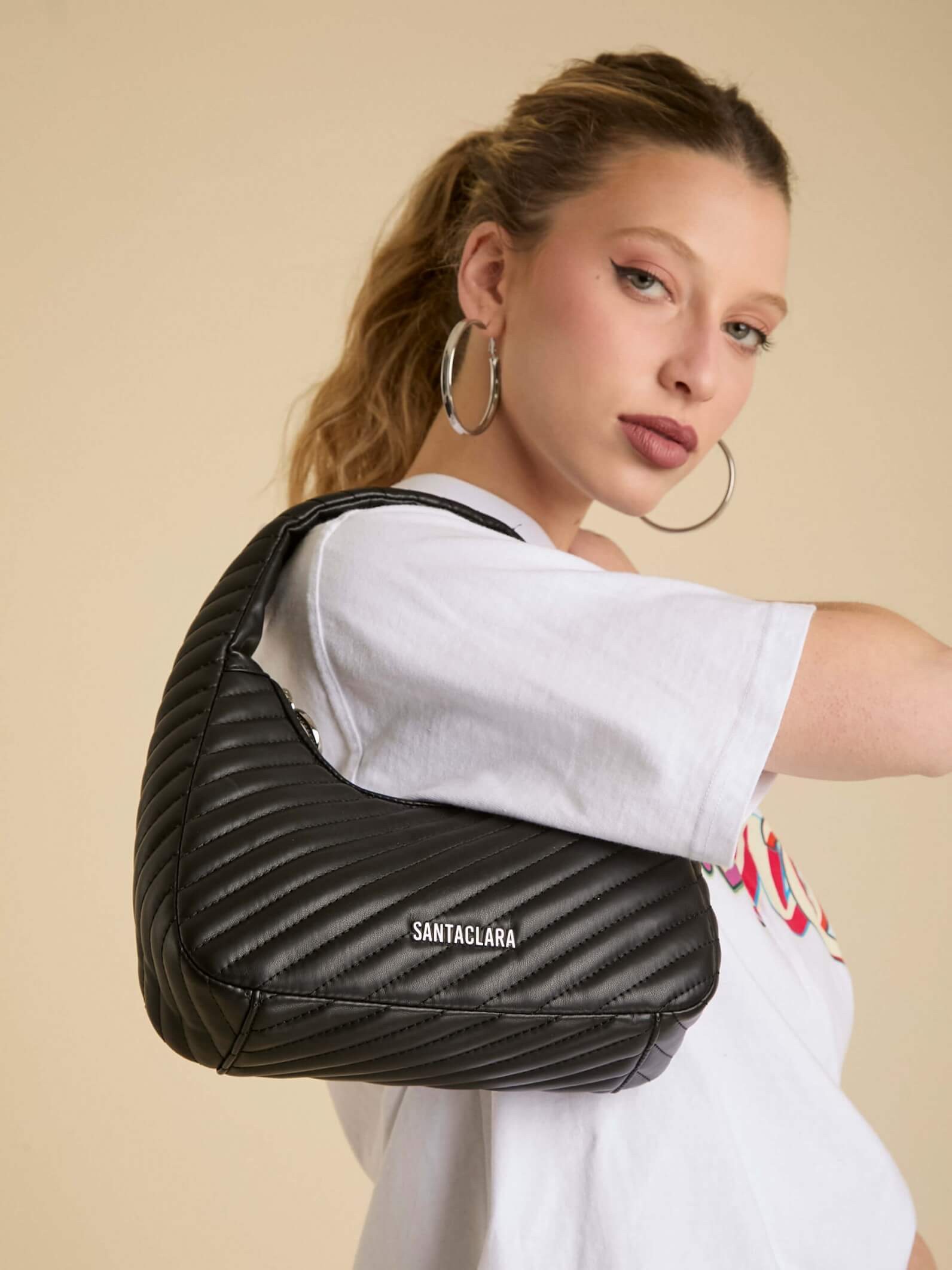 Minibag Remi Negra Matelaseada